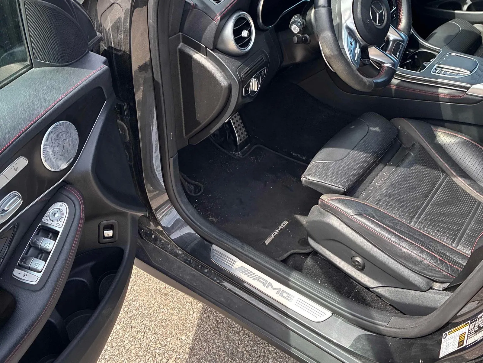 Interior driver side