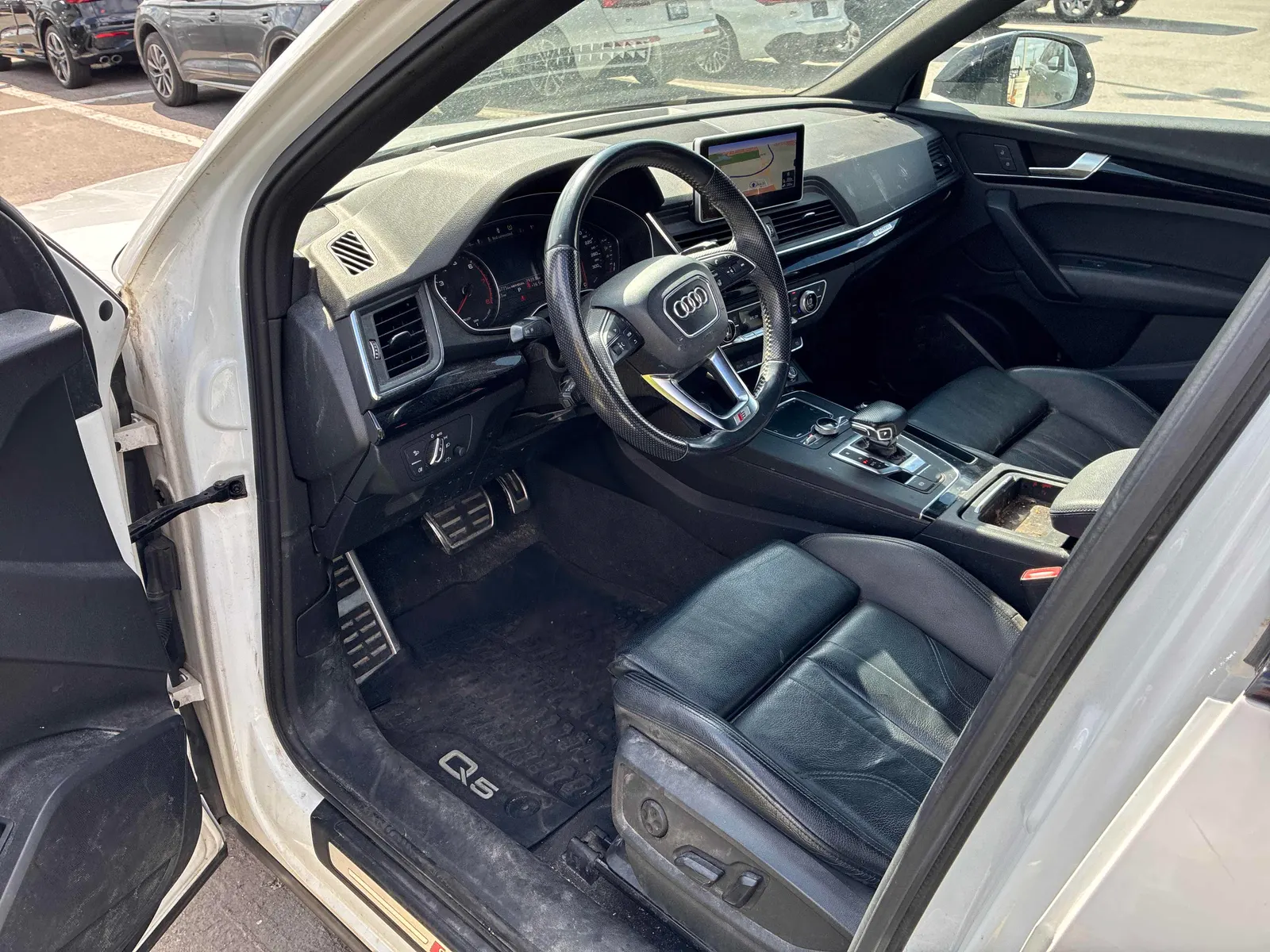 Interior driver side