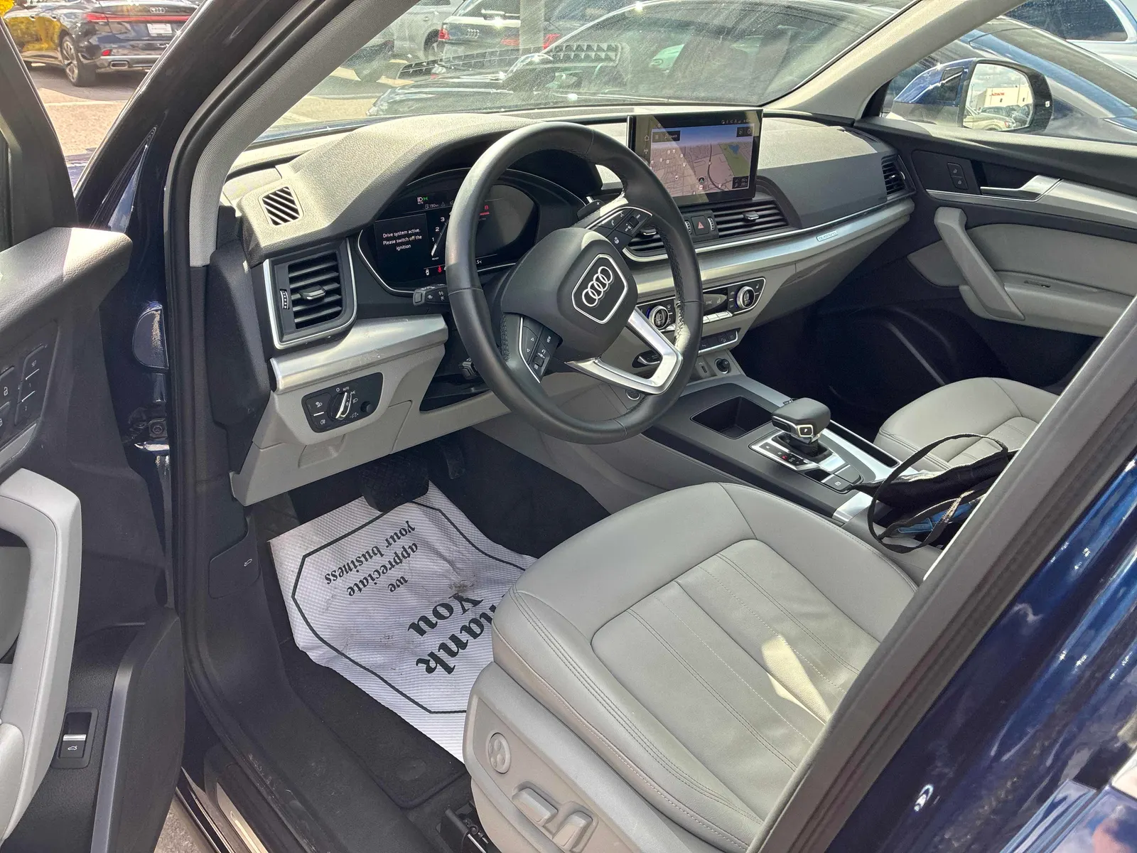 Interior driver side