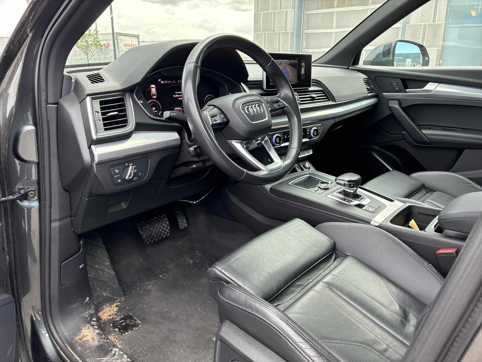 Interior driver side