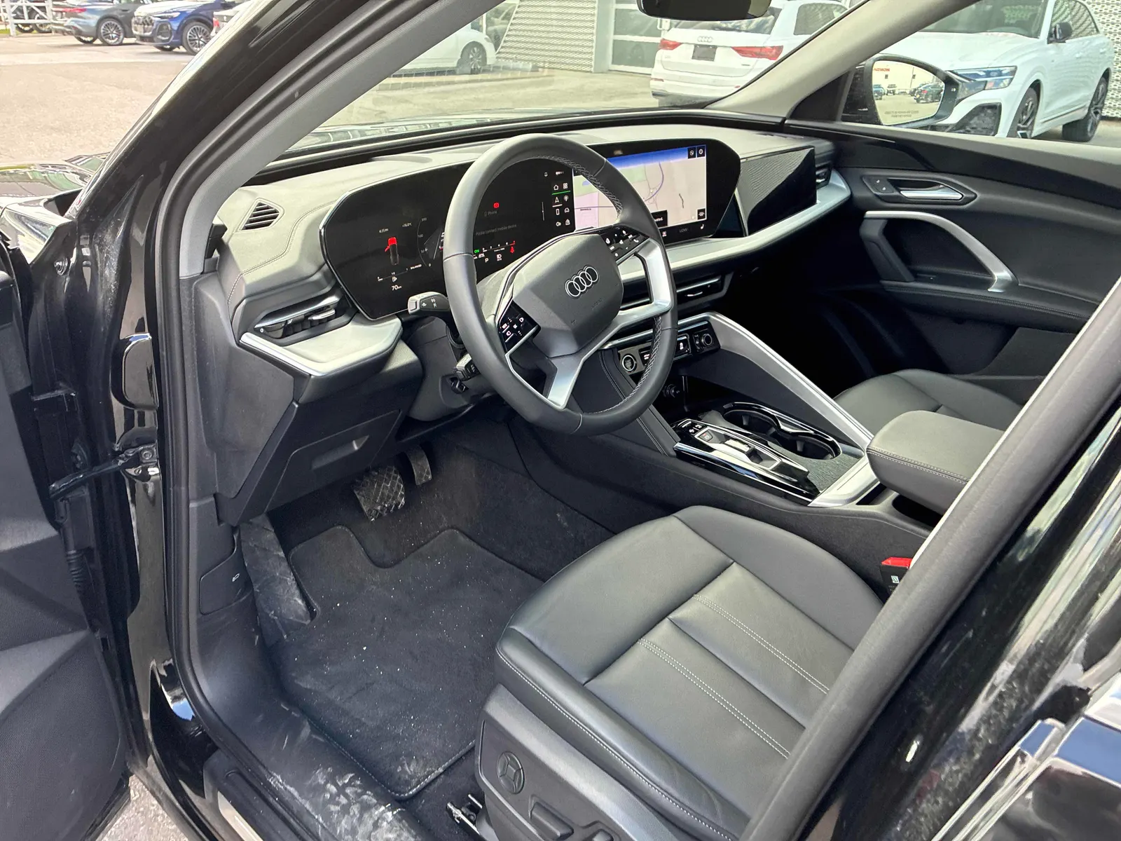 Interior driver side