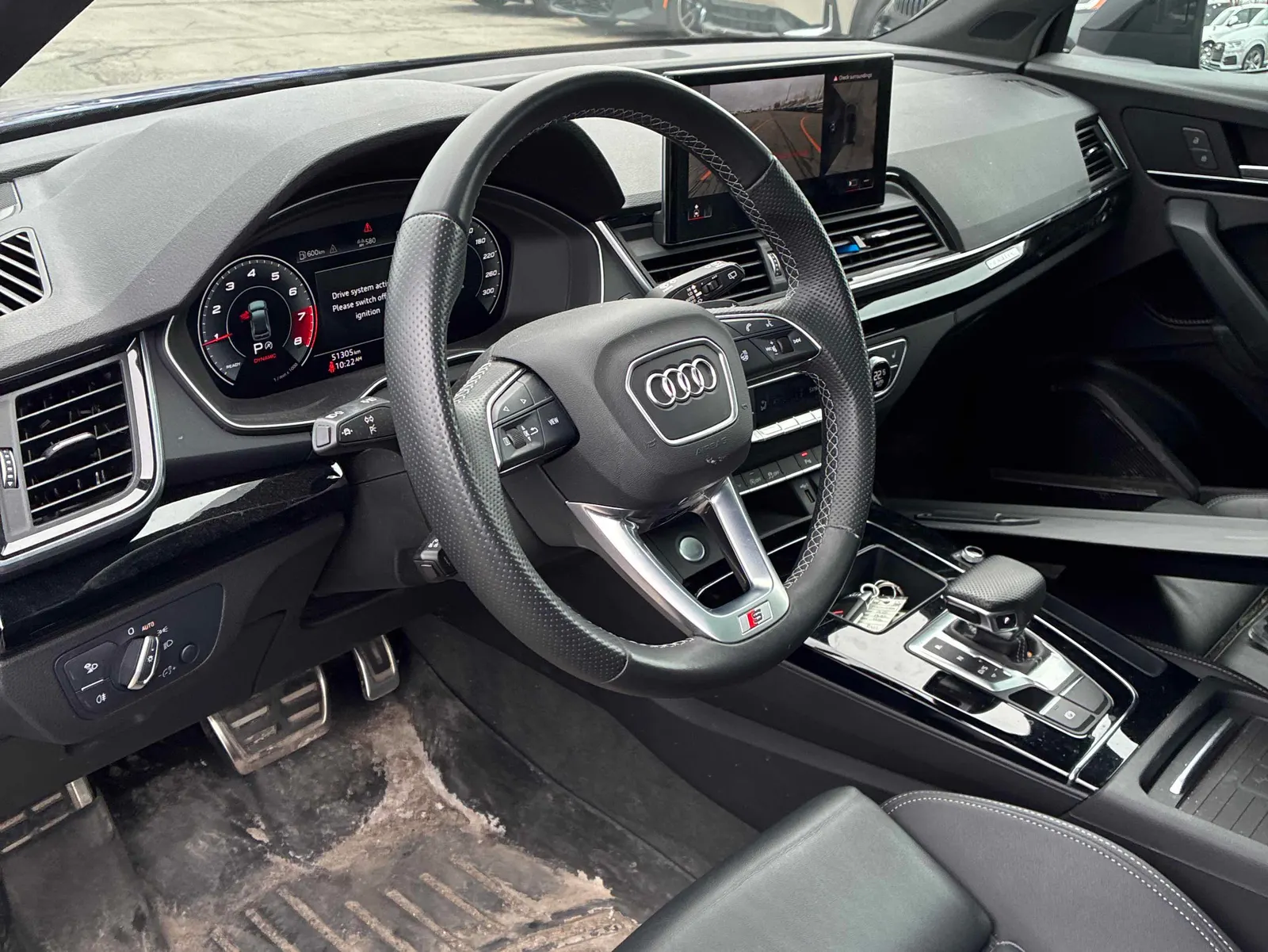 Interior driver side