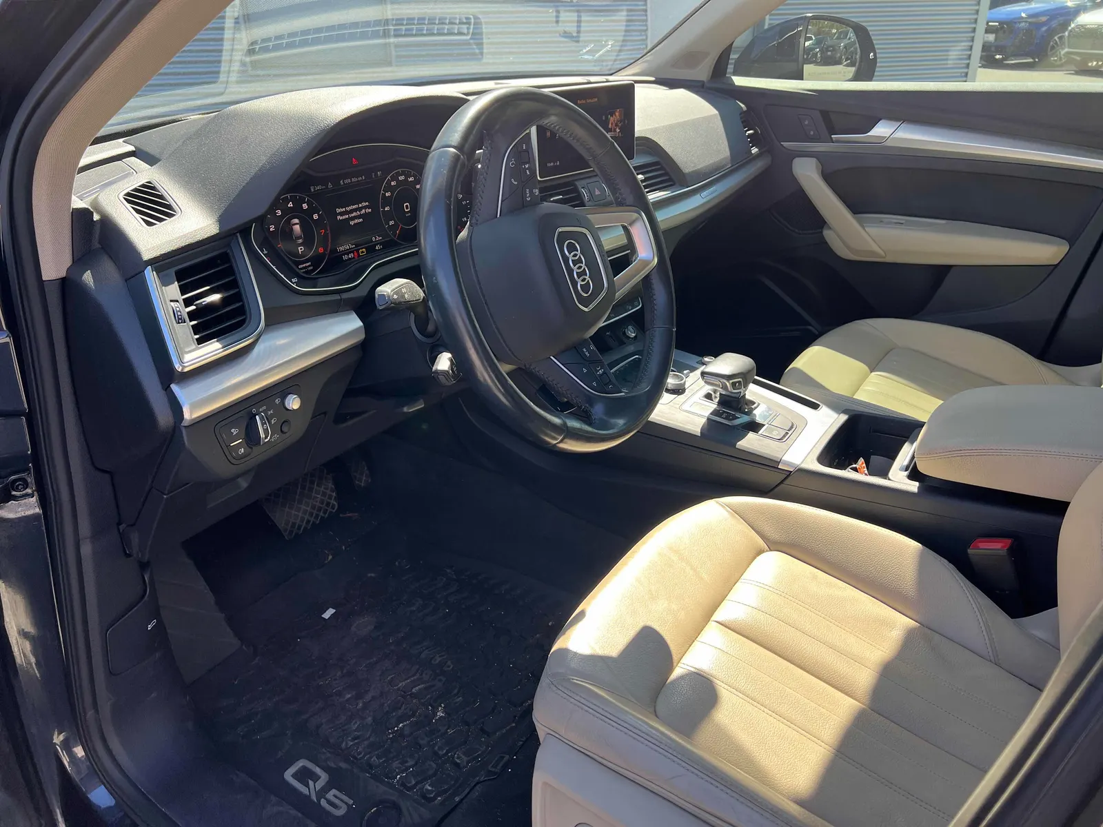 Interior driver side