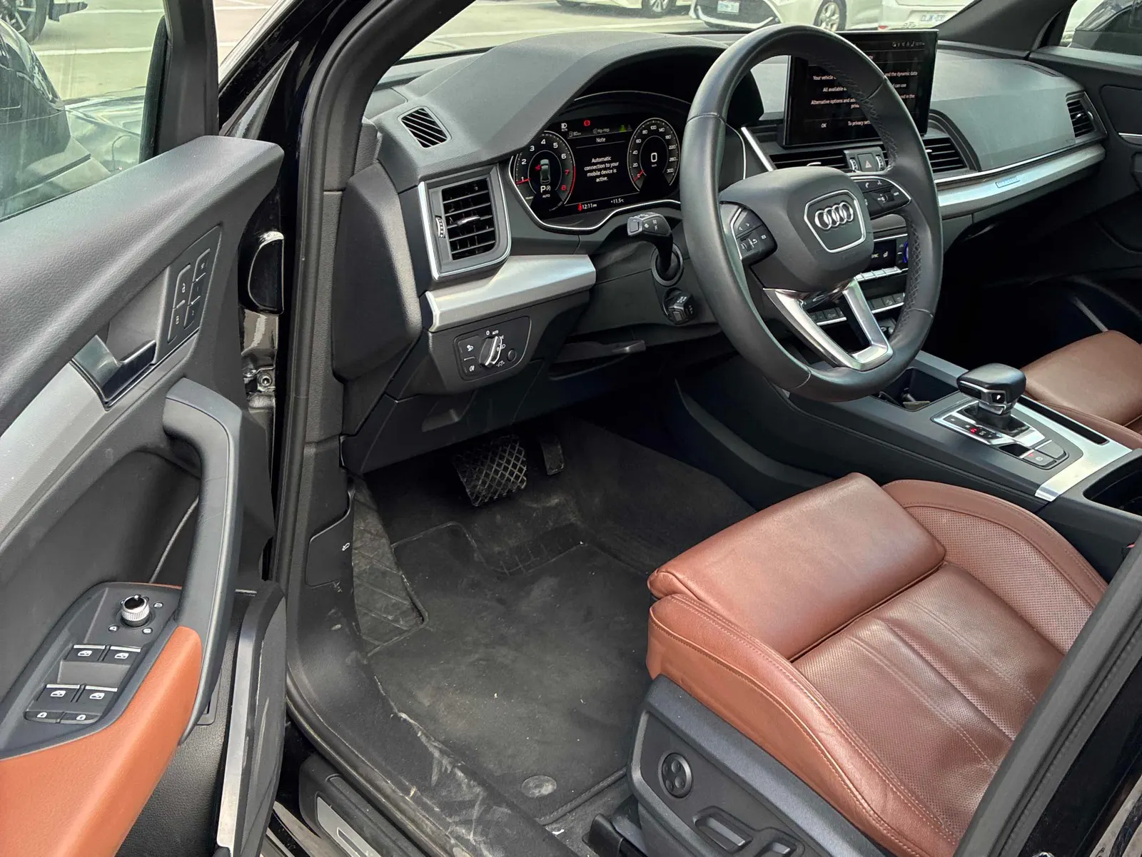 Interior driver side