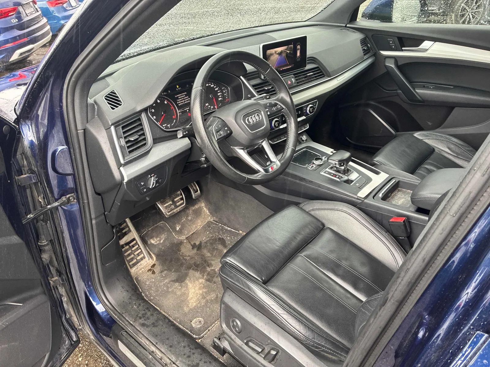 Interior driver side