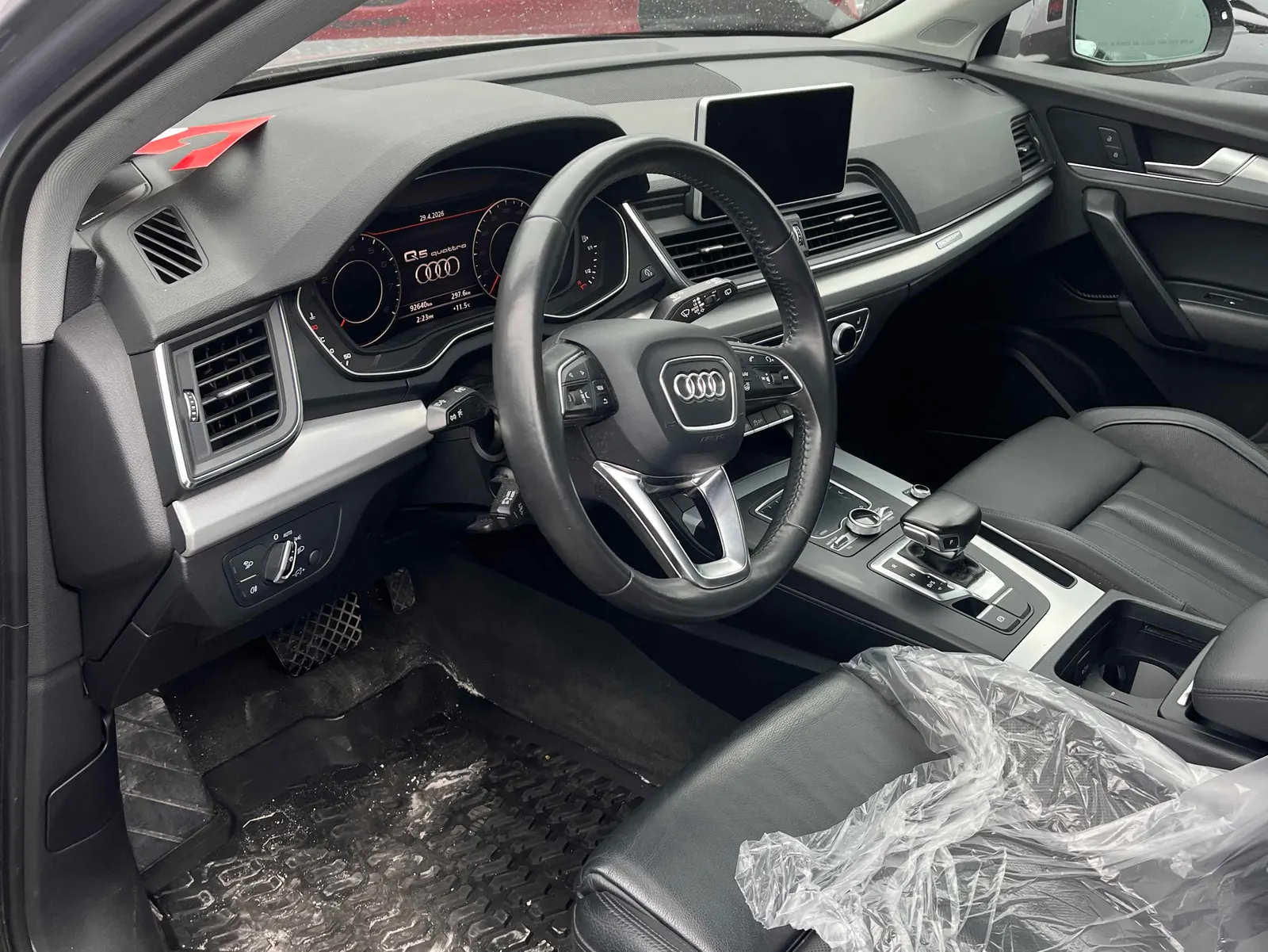 Interior driver side