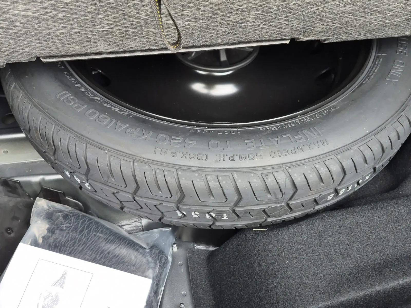 Spare Tire & Wheel Photo