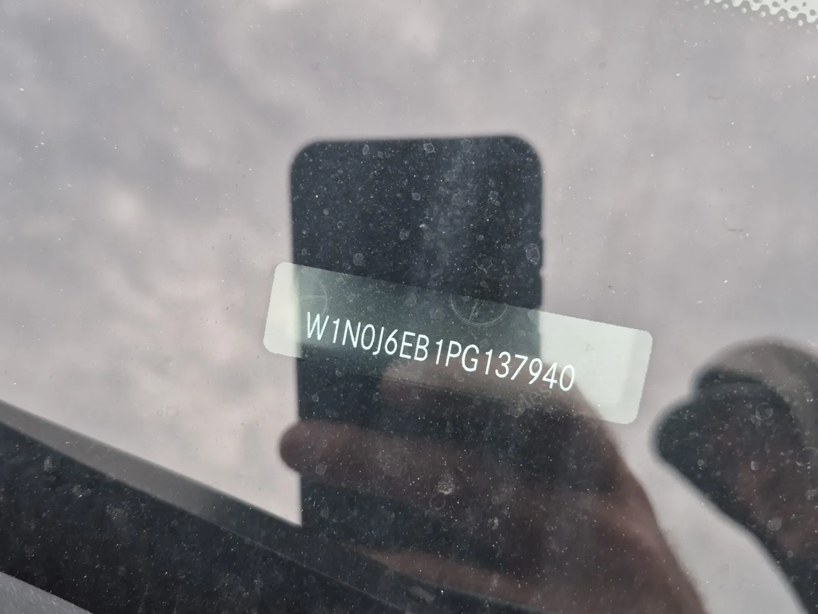 Dash VIN Plate Photo