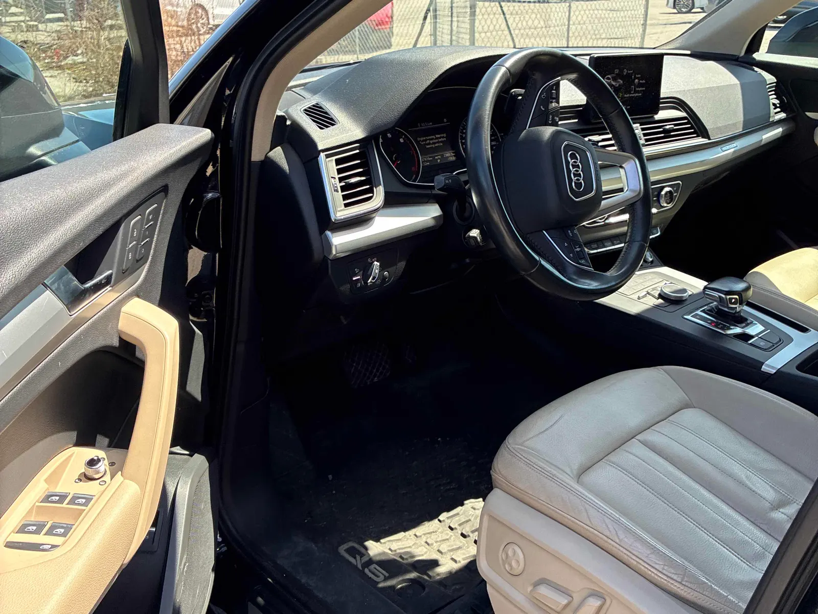 Interior driver side