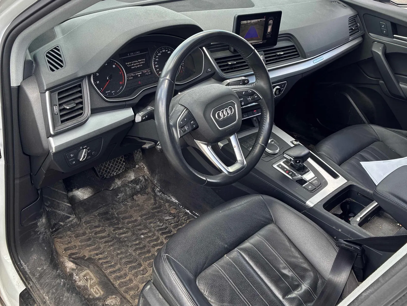 Interior driver side
