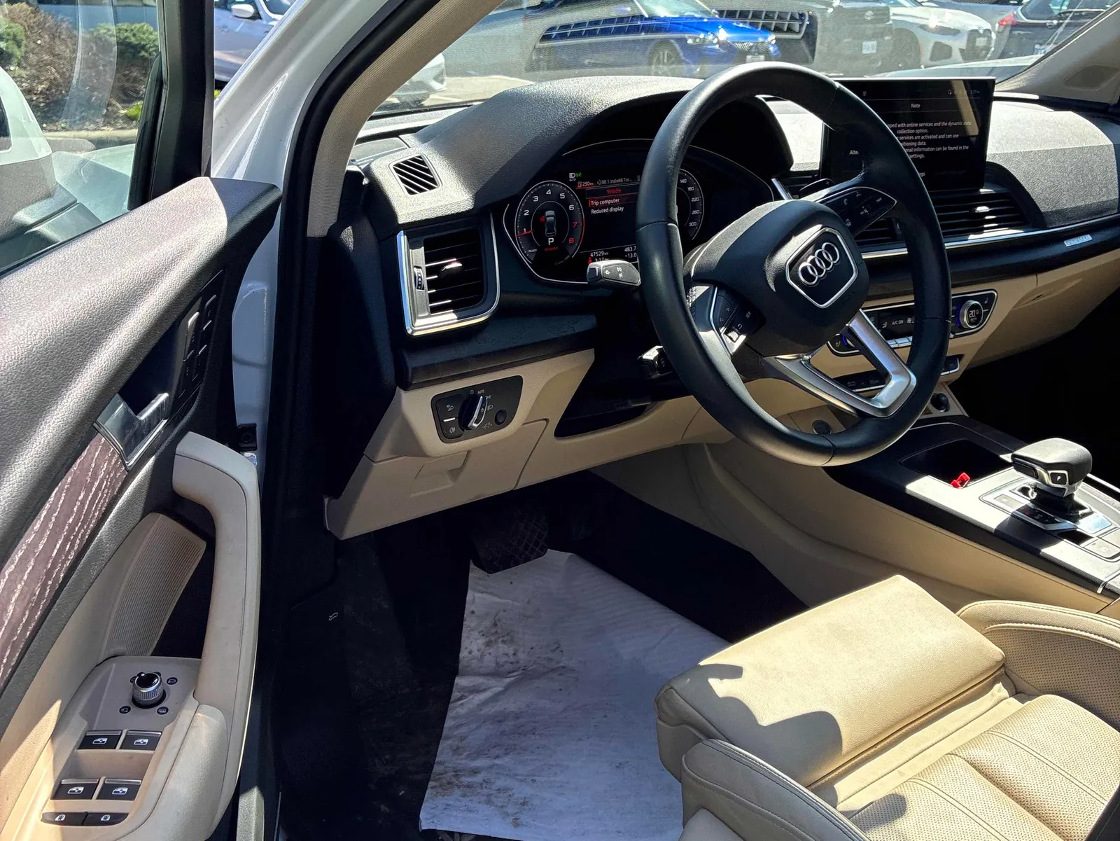 Interior driver side