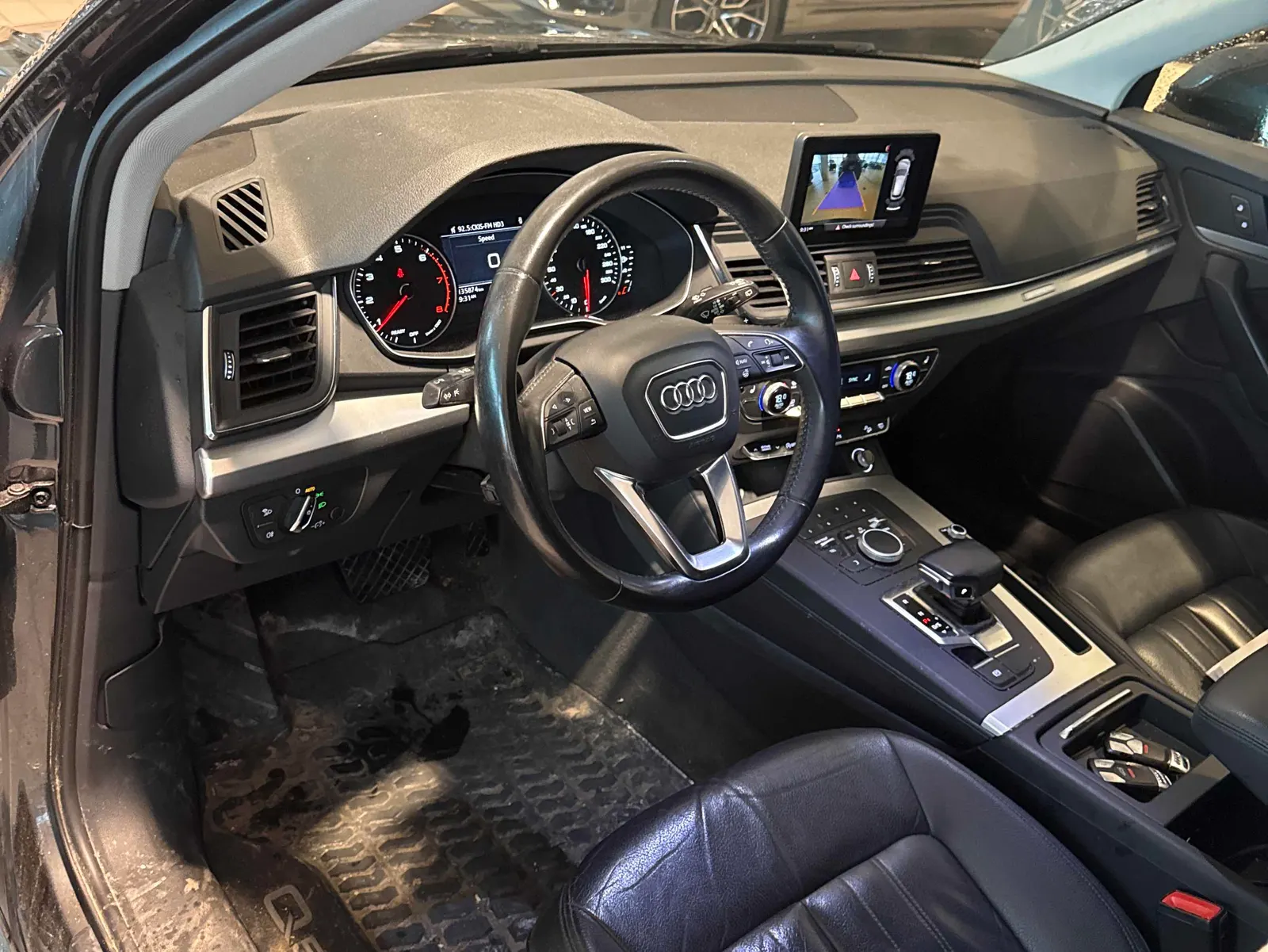 Interior driver side