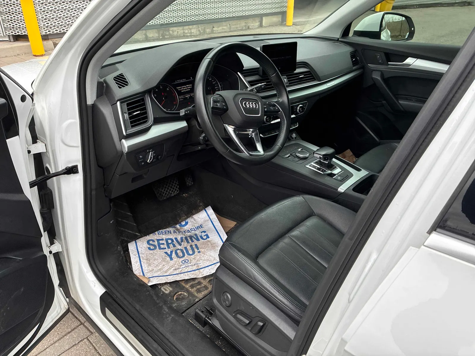 Interior driver side