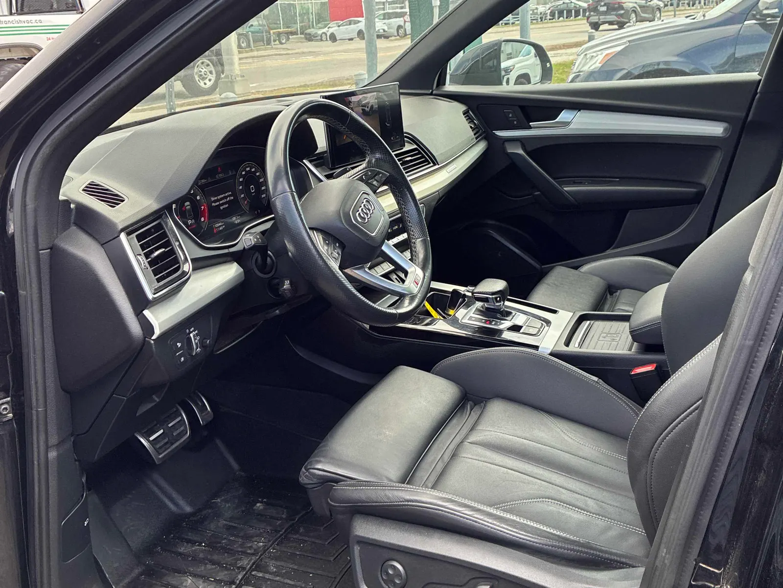 Interior driver side