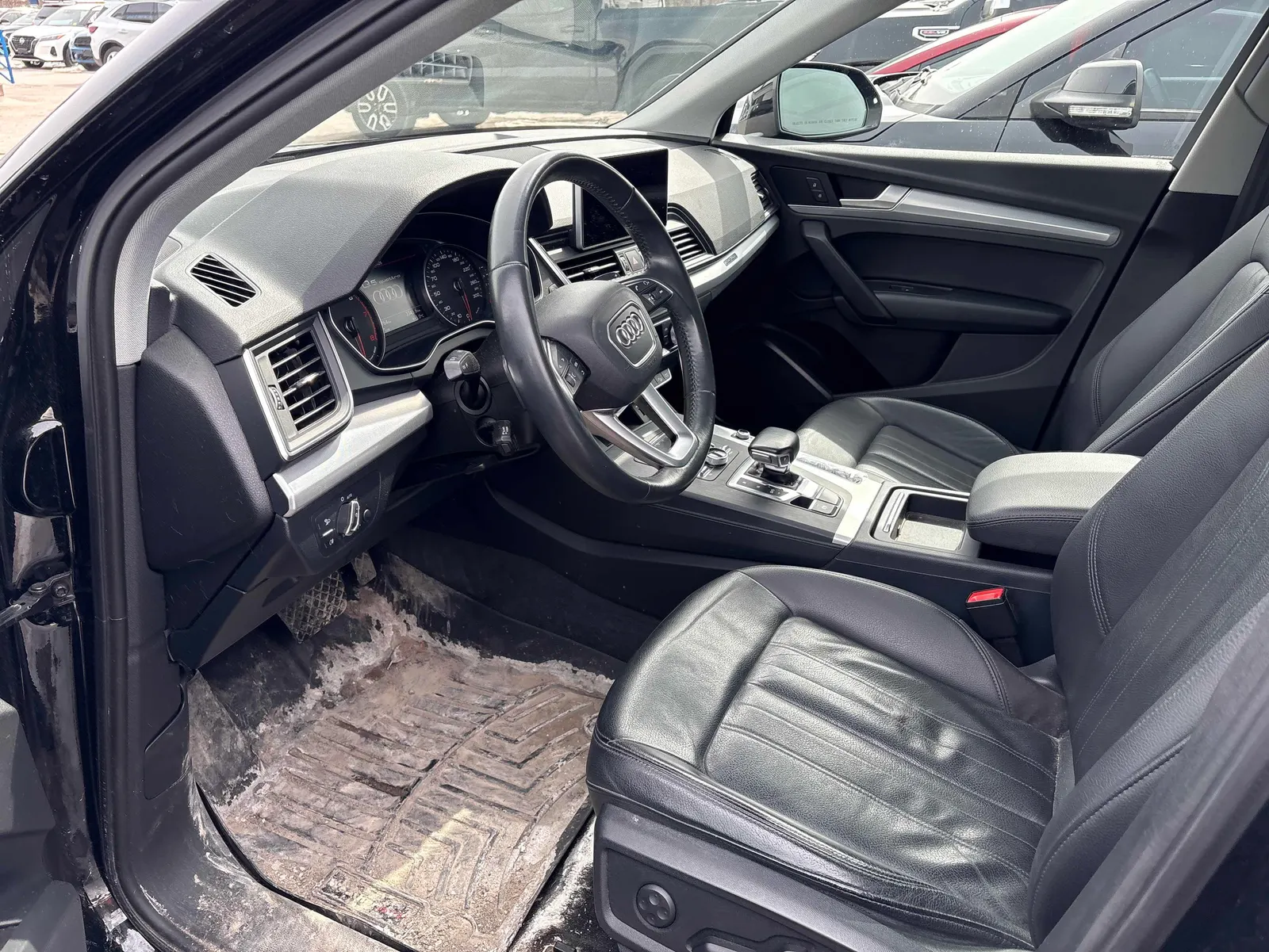 Interior driver side