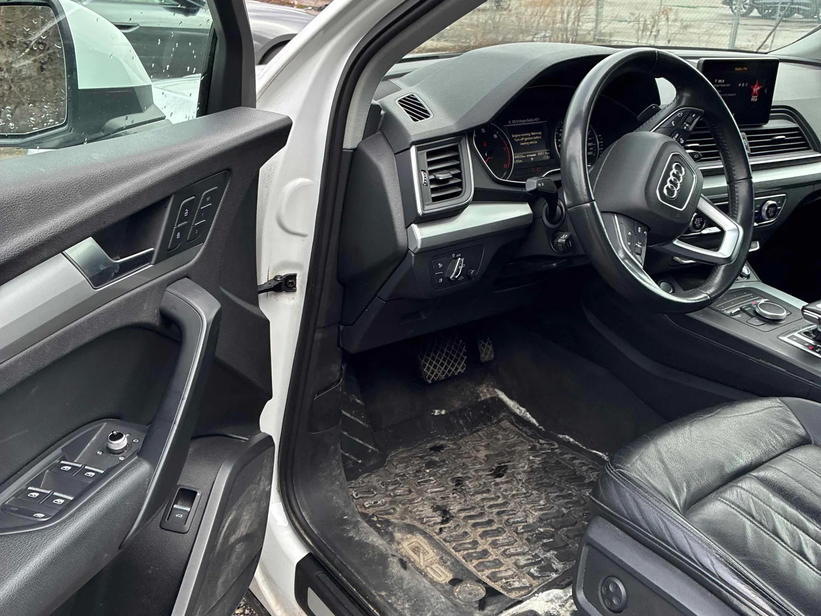 Interior driver side