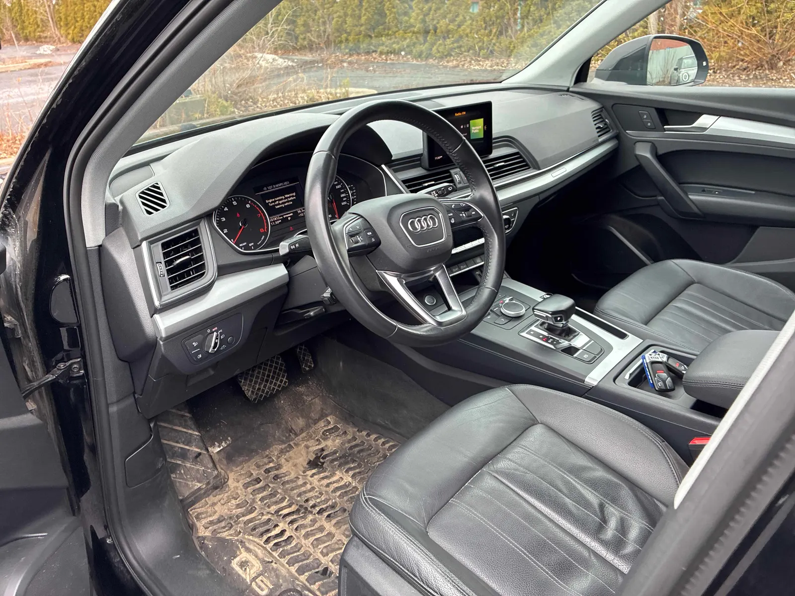 Interior driver side