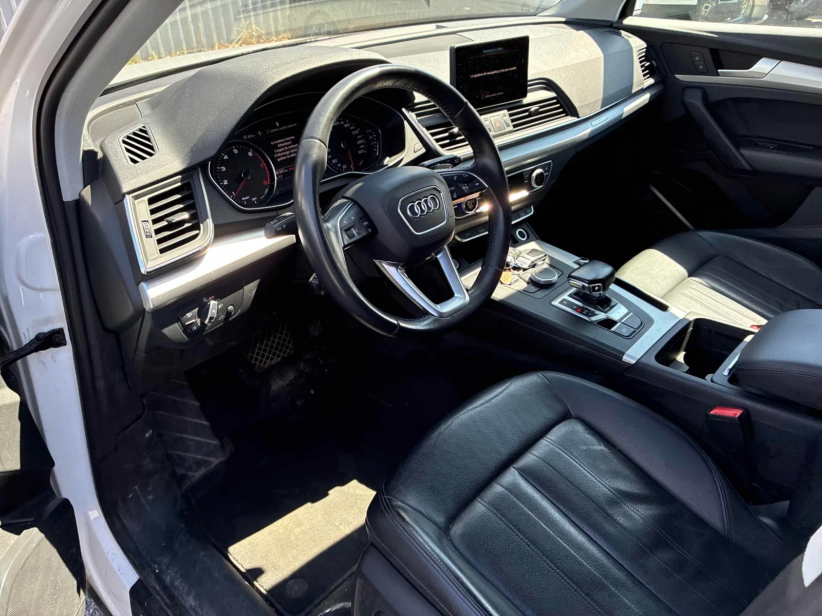 Interior driver side