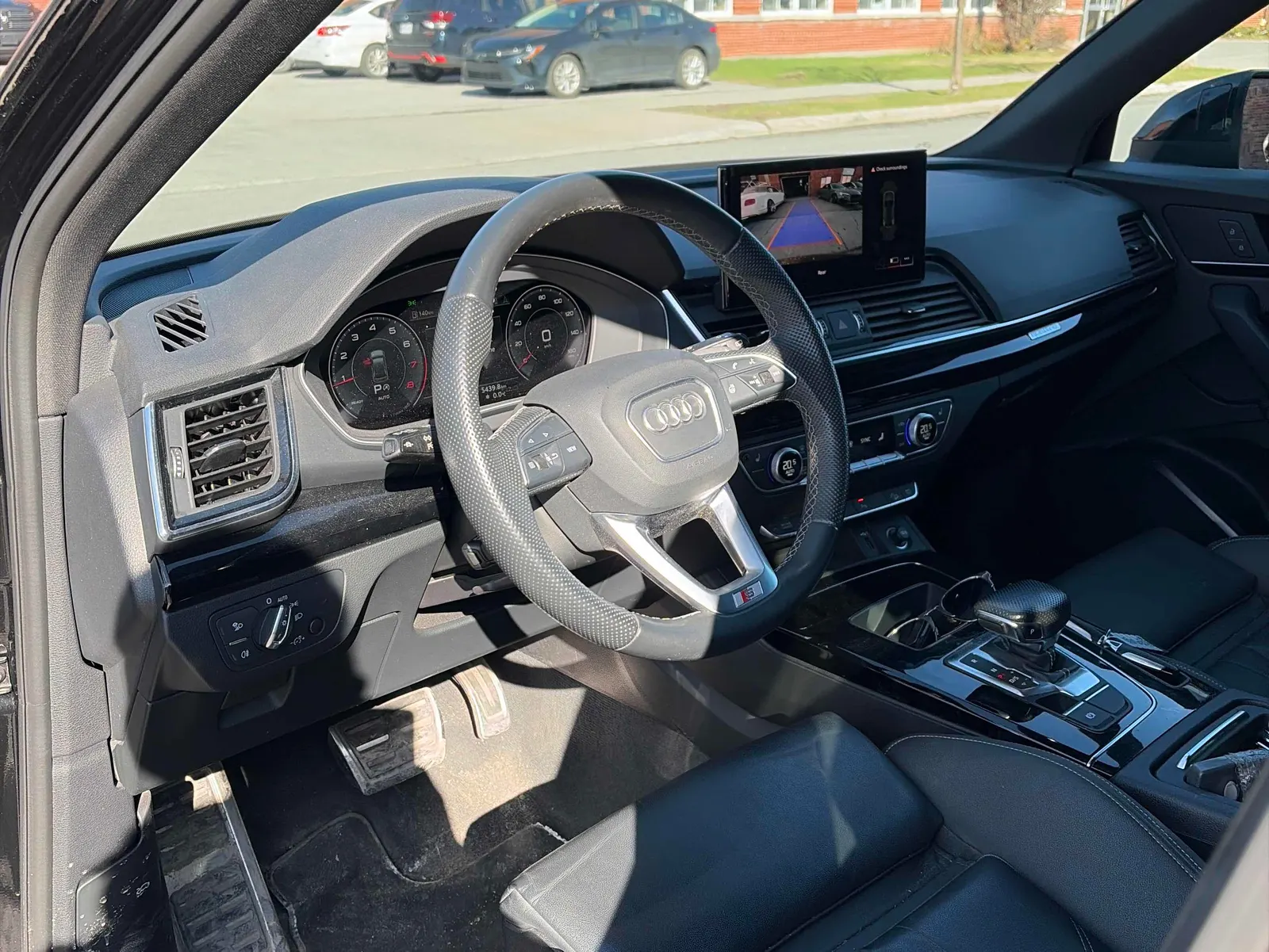 Interior driver side