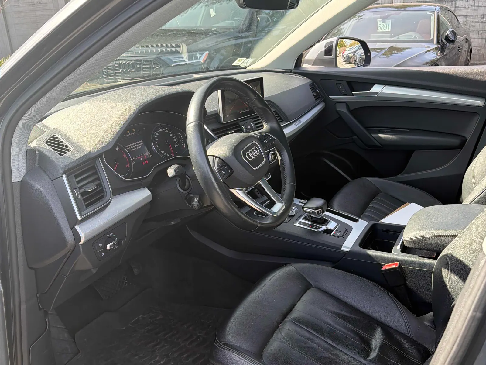 Interior driver side