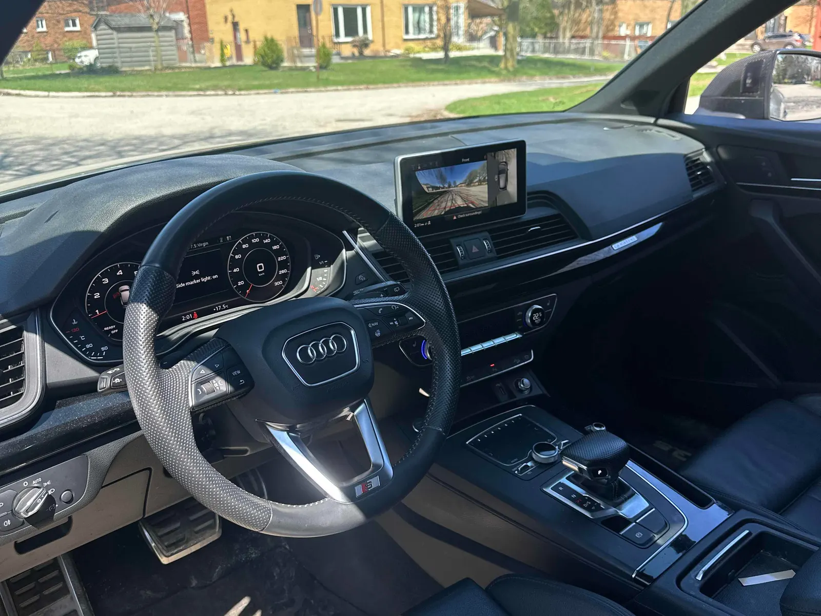 Interior driver side