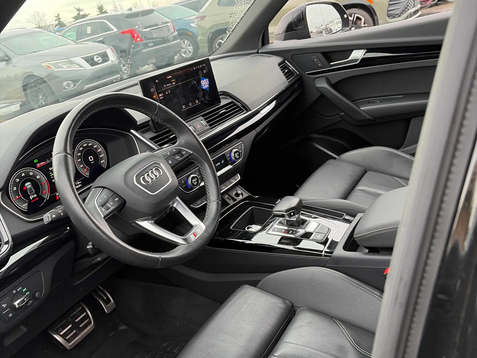 Interior driver side