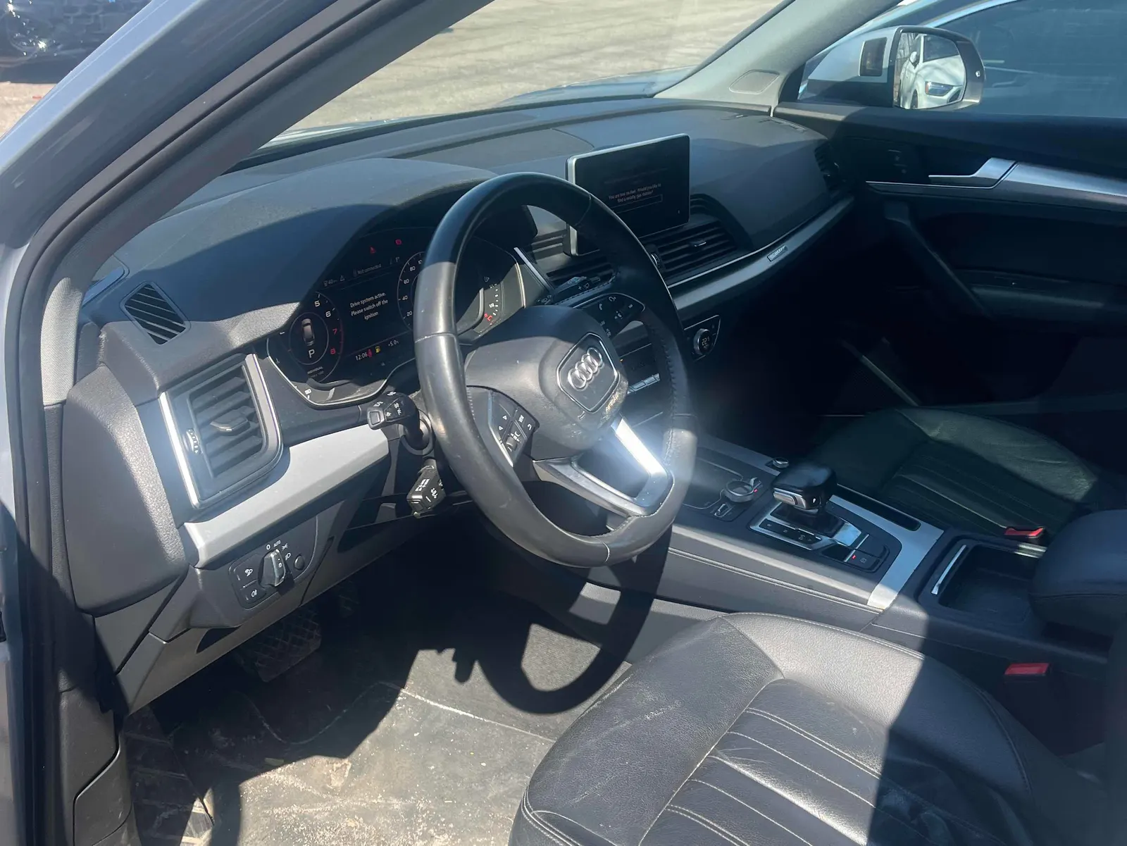 Interior driver side