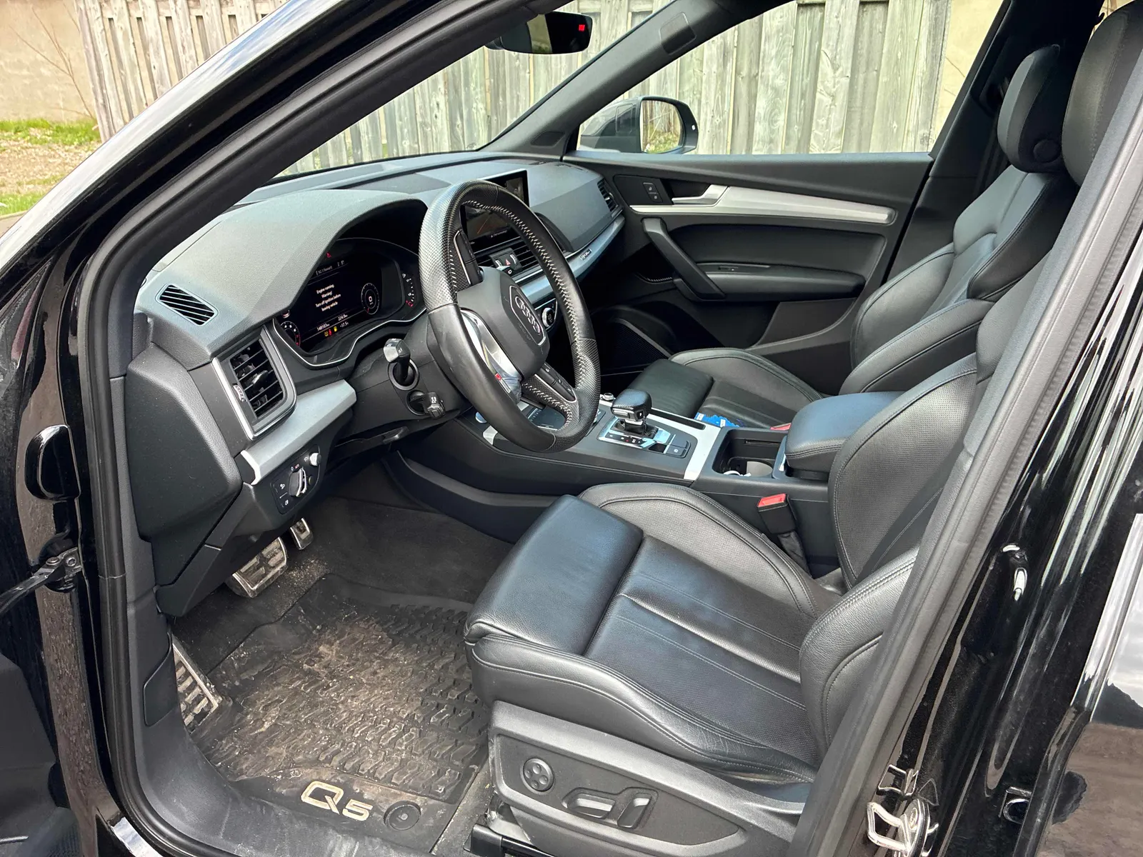 Interior driver side