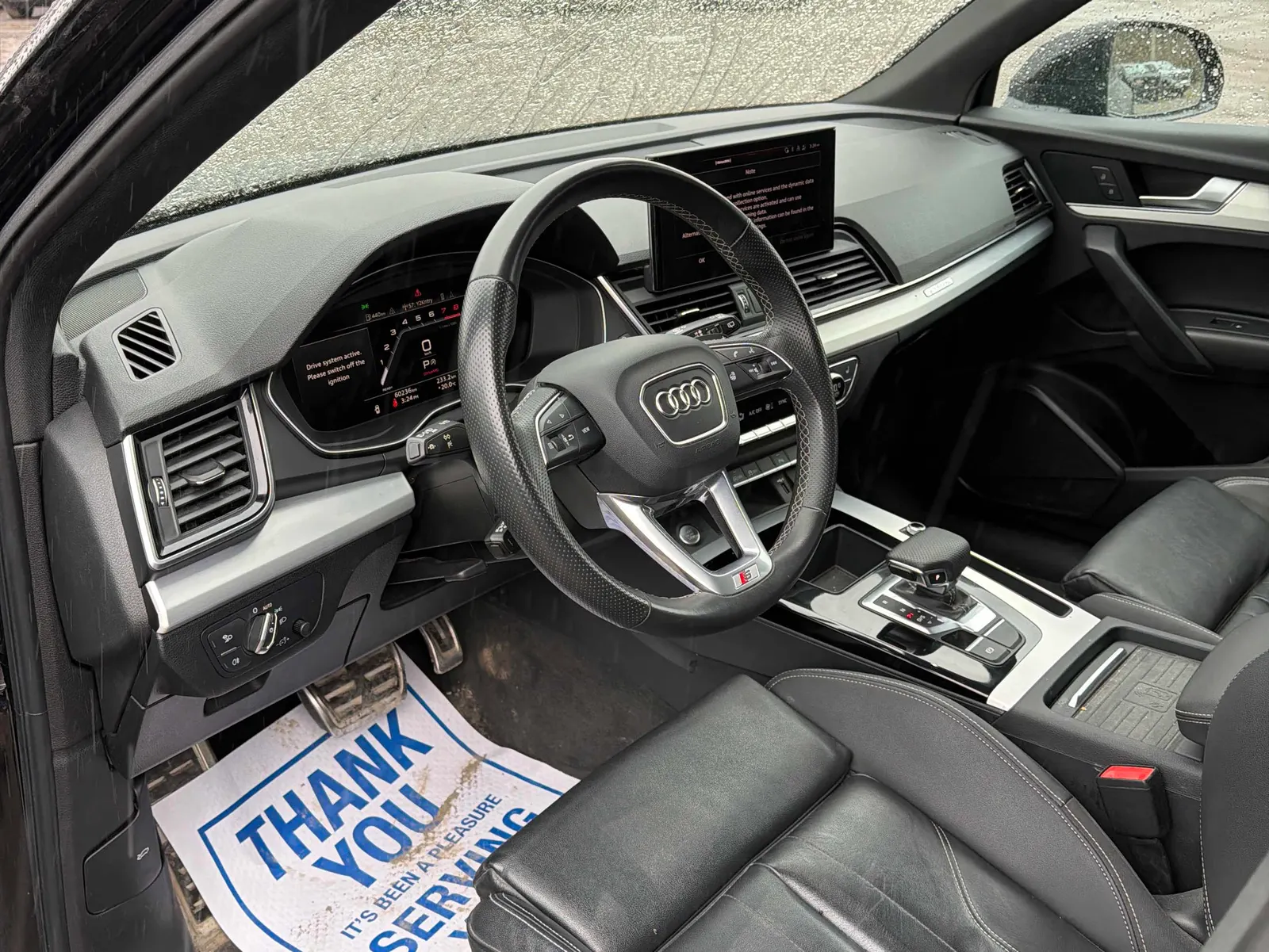 Interior driver side