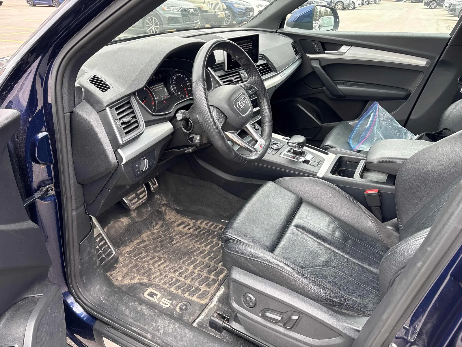 Interior driver side