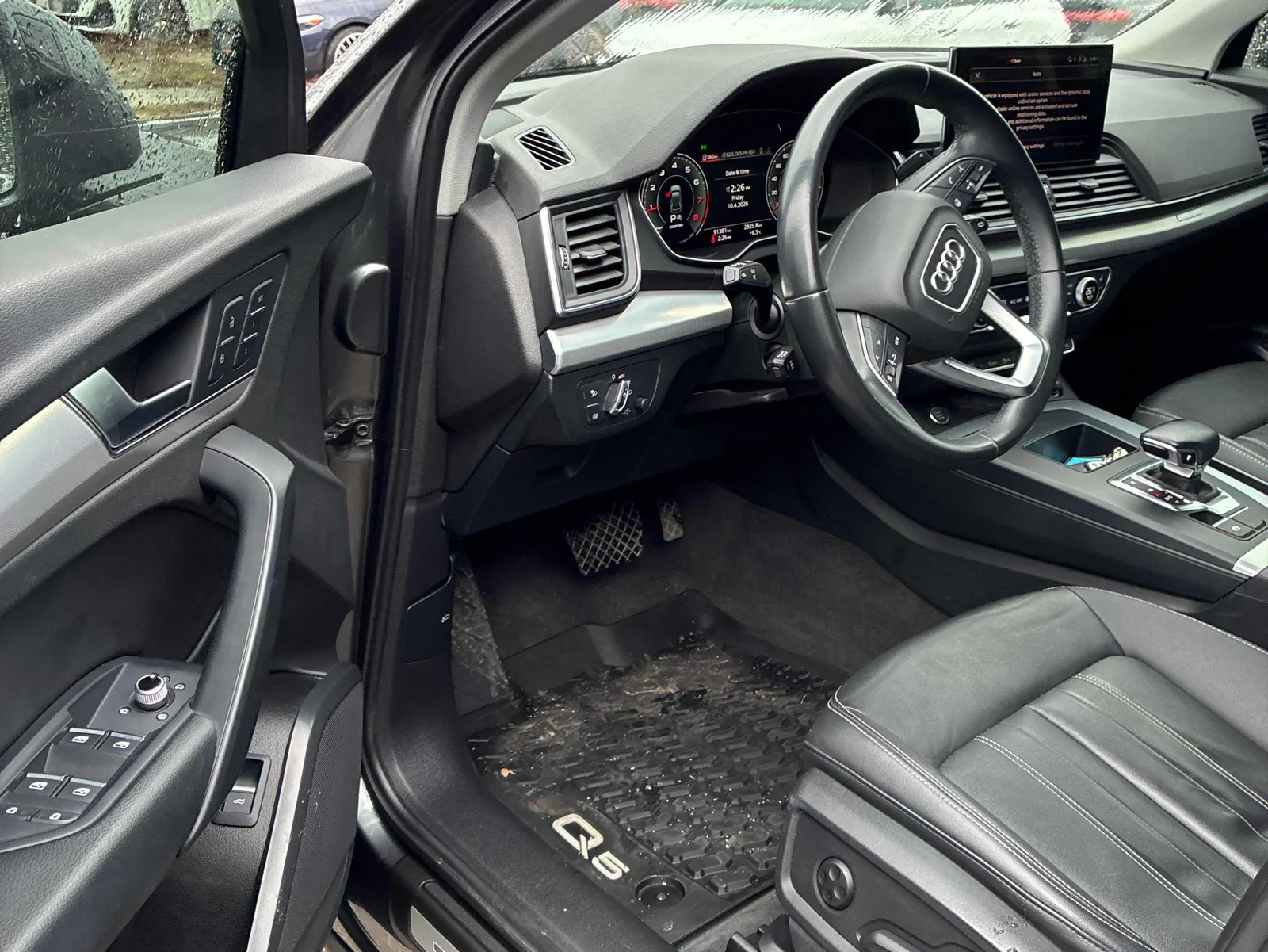 Interior driver side