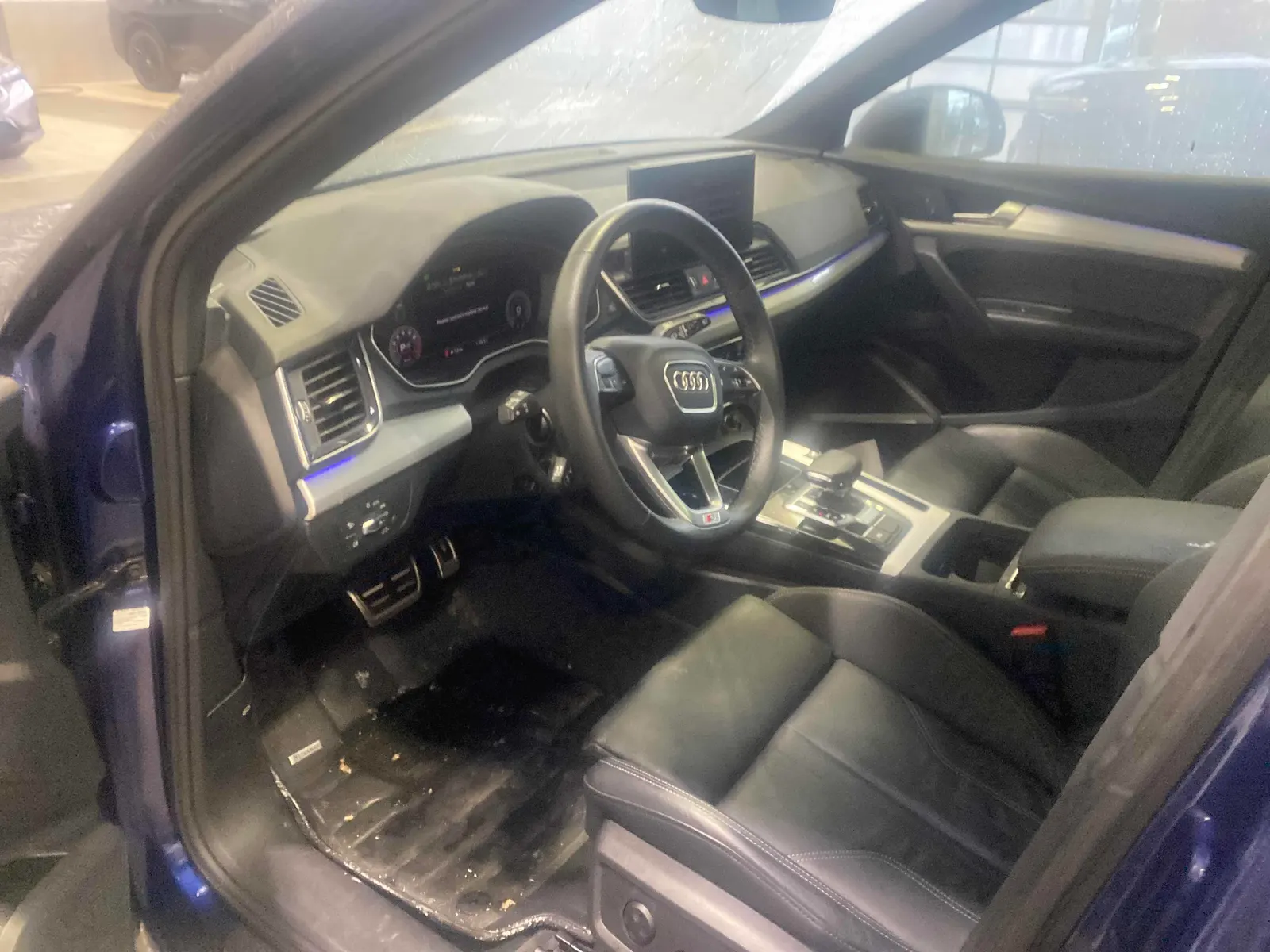 Interior driver side