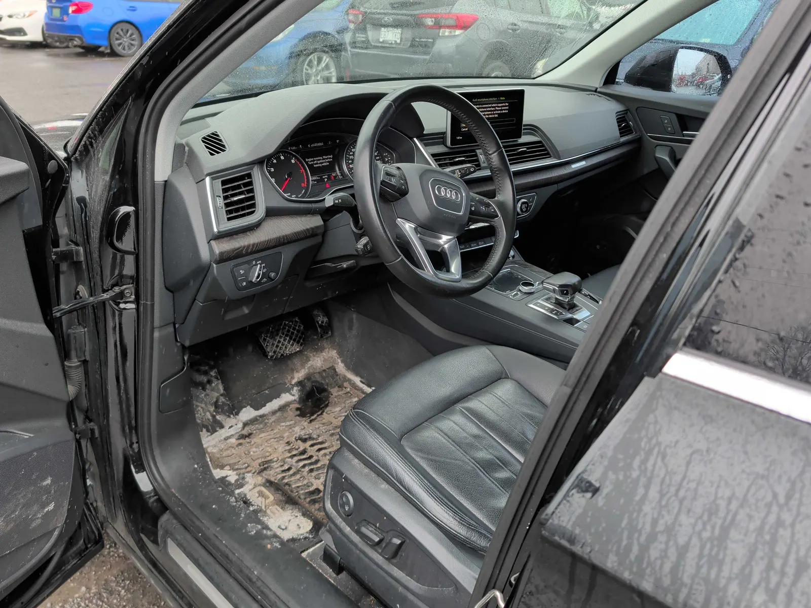 Interior driver side