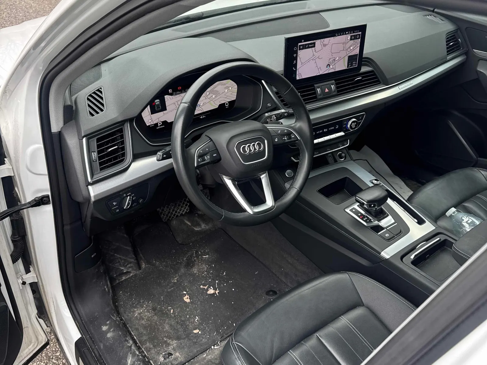 Interior driver side