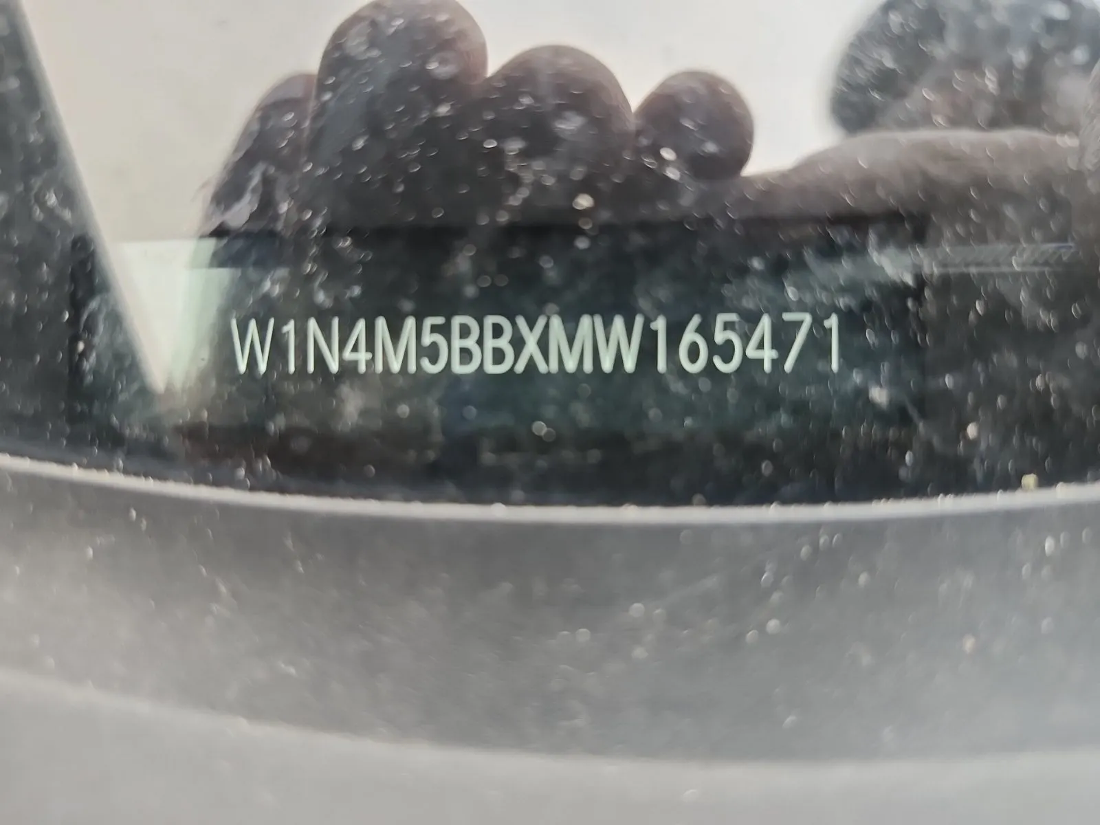 Dash VIN Plate Photo