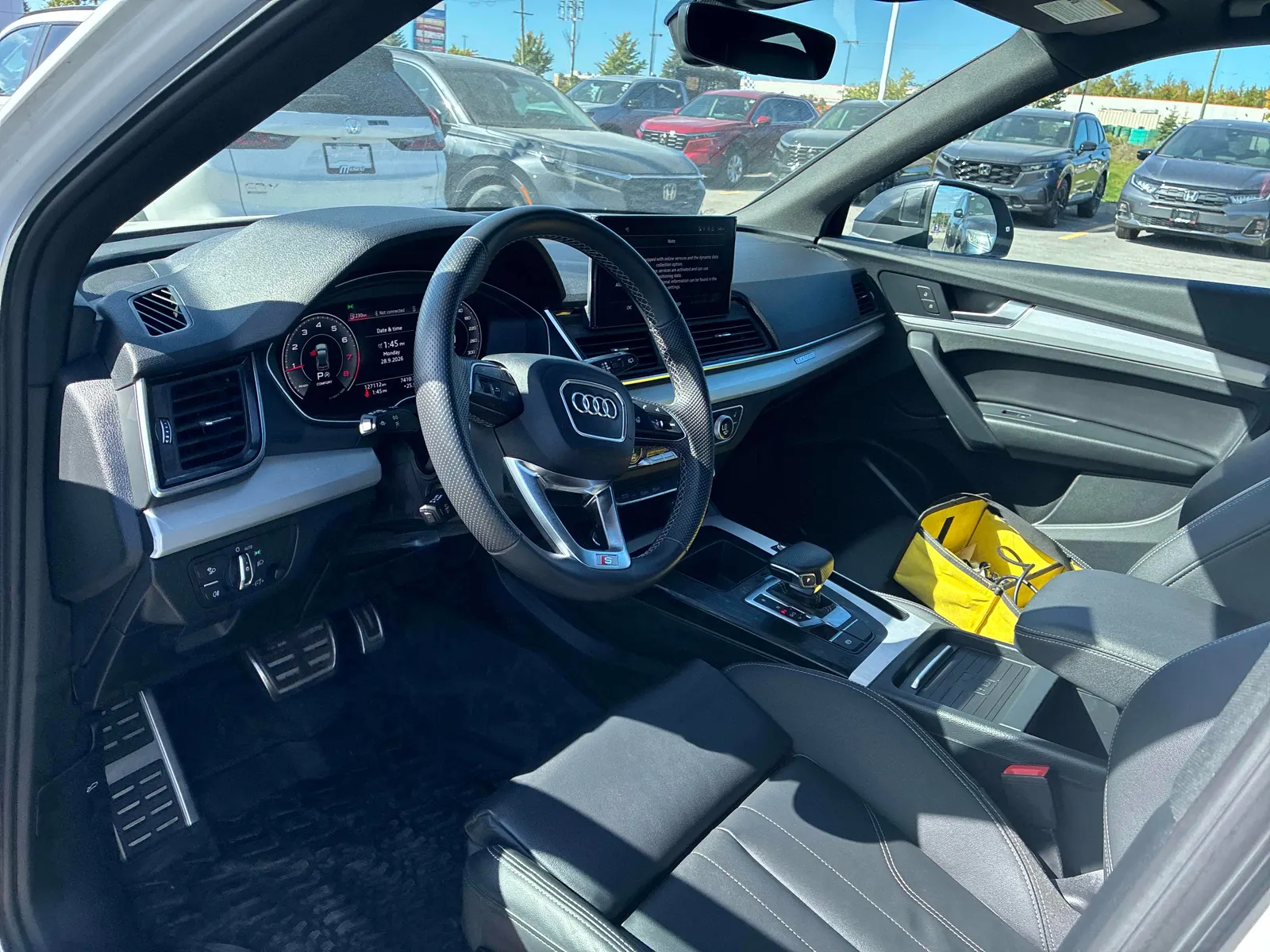 Interior driver side