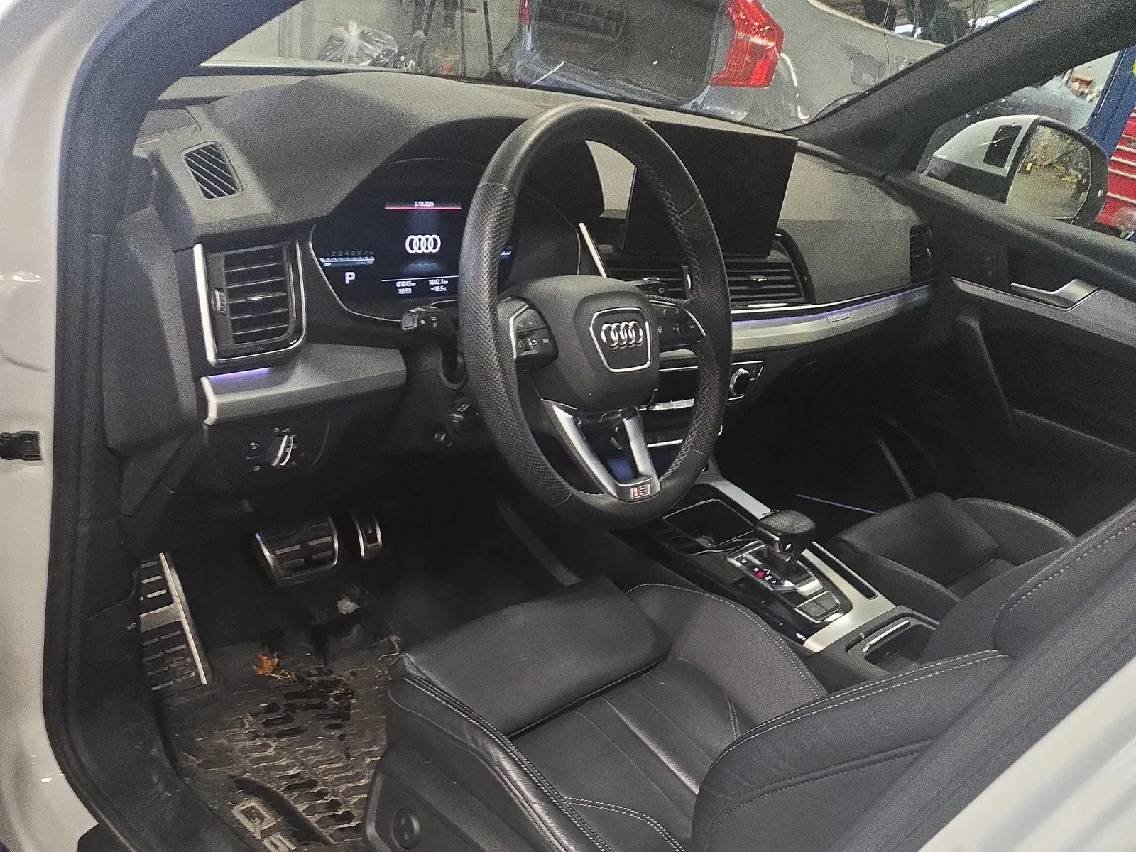 Interior driver side