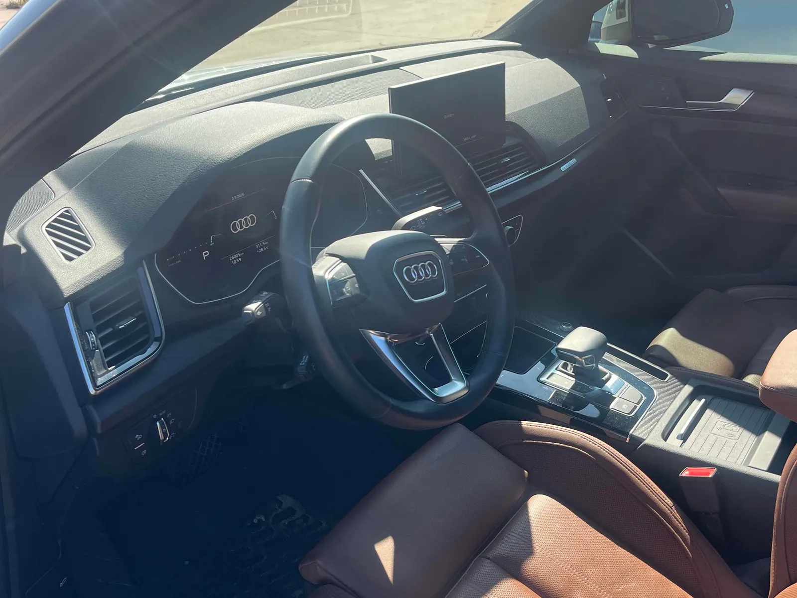 Interior driver side