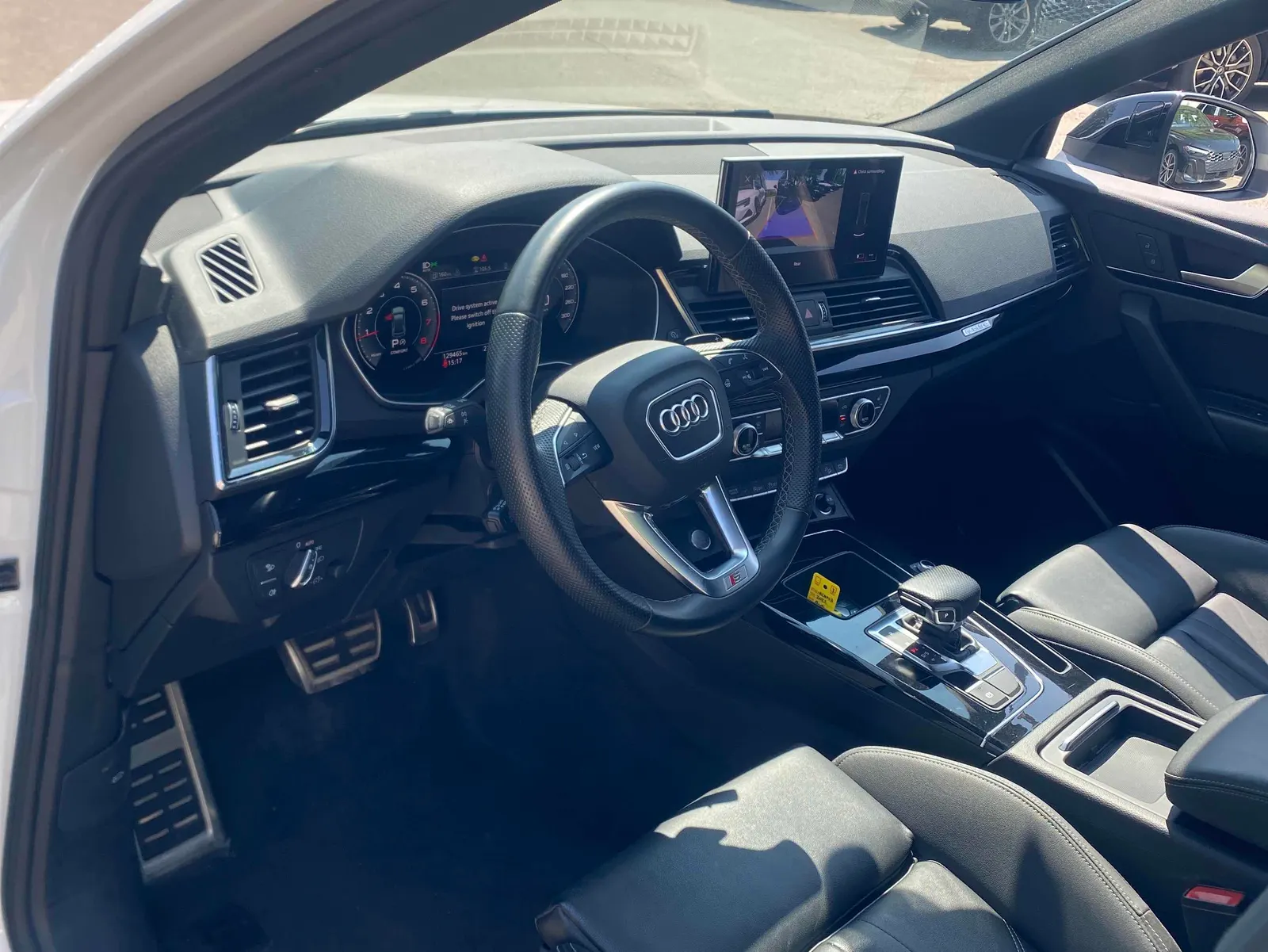 Interior driver side