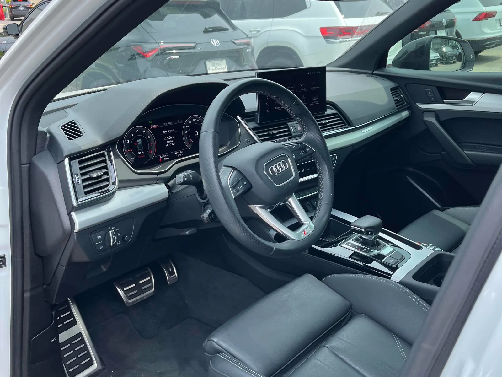 Interior driver side