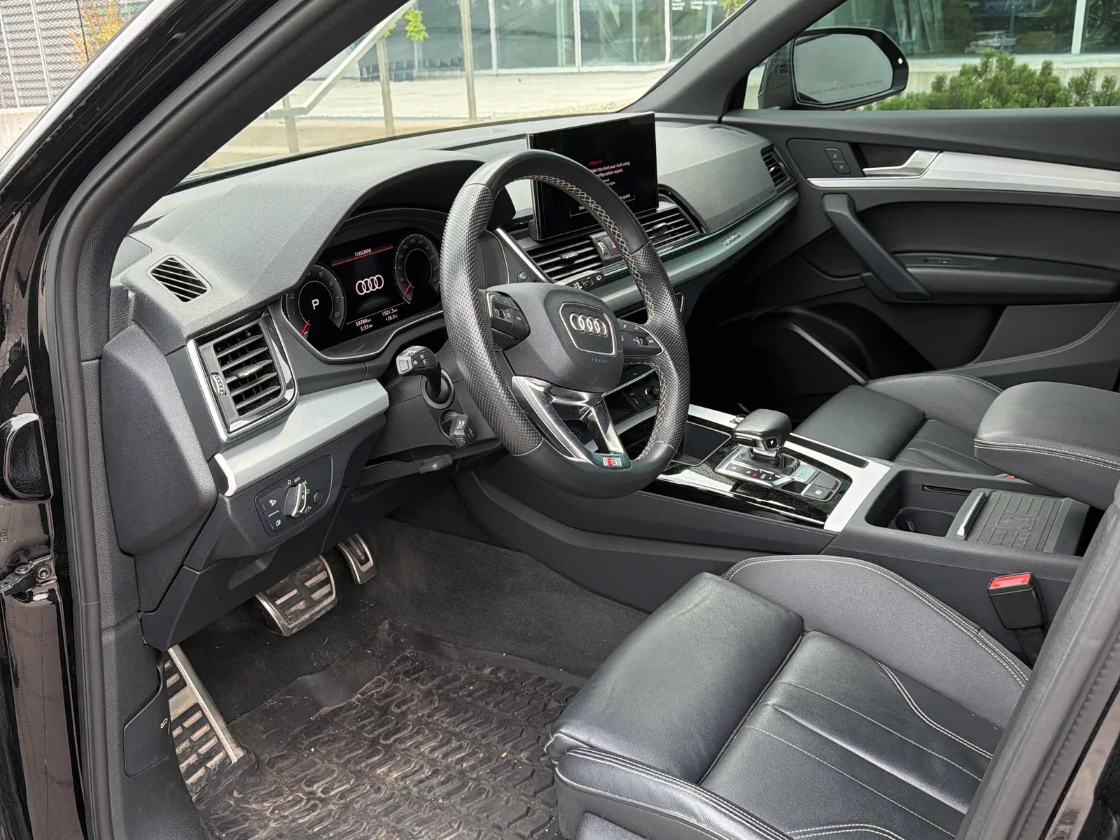 Interior driver side