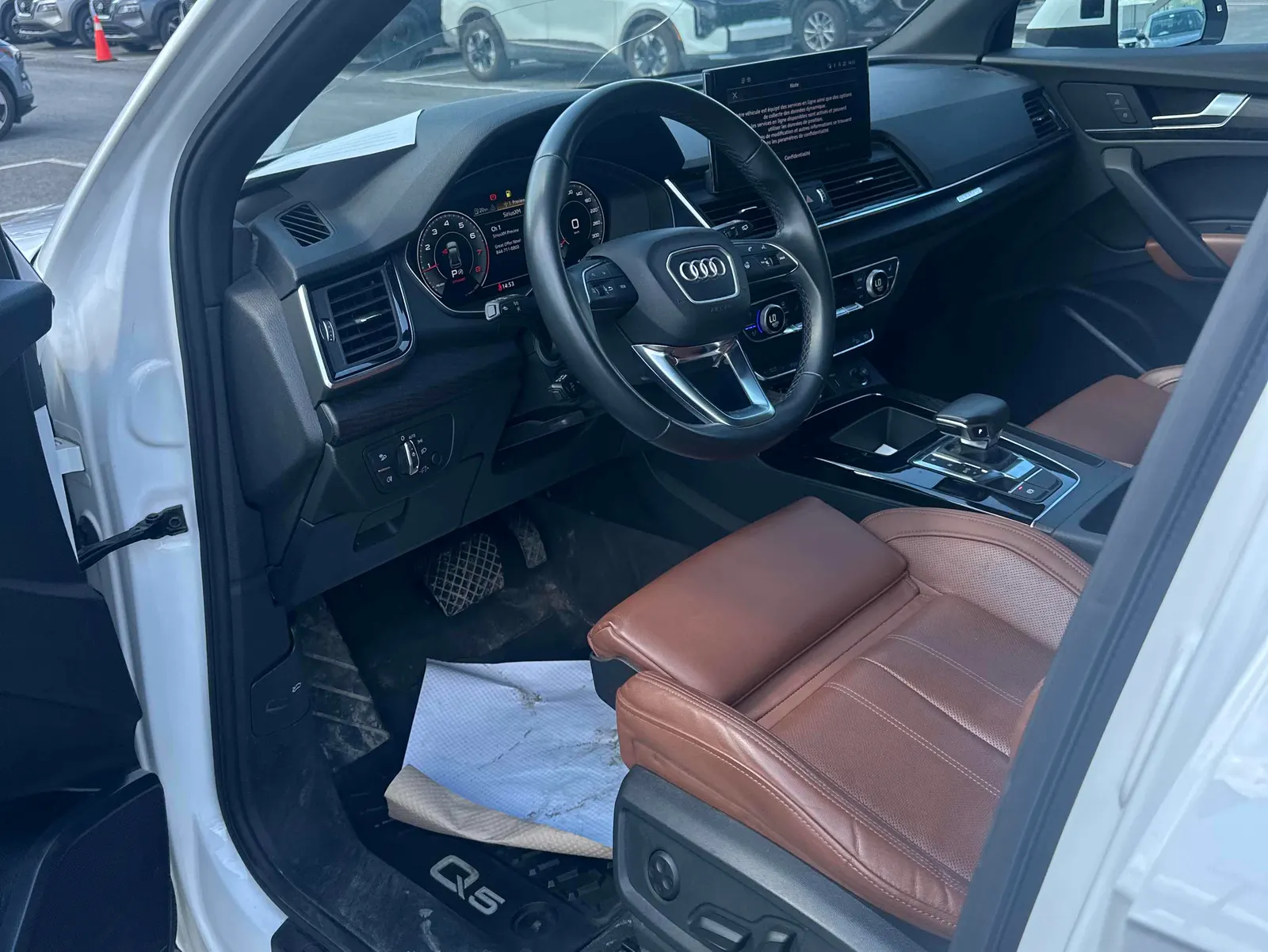 Interior driver side
