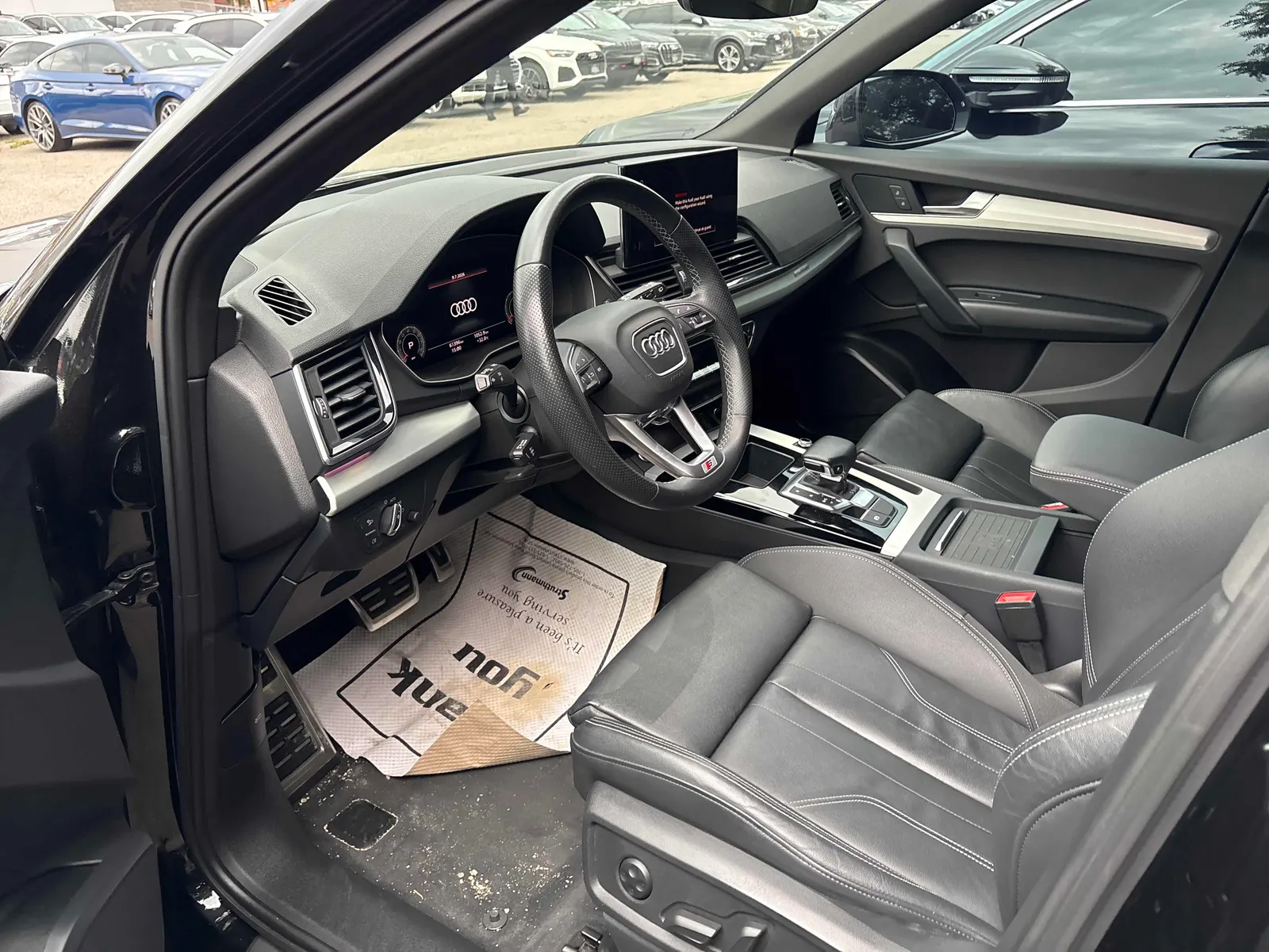 Interior driver side