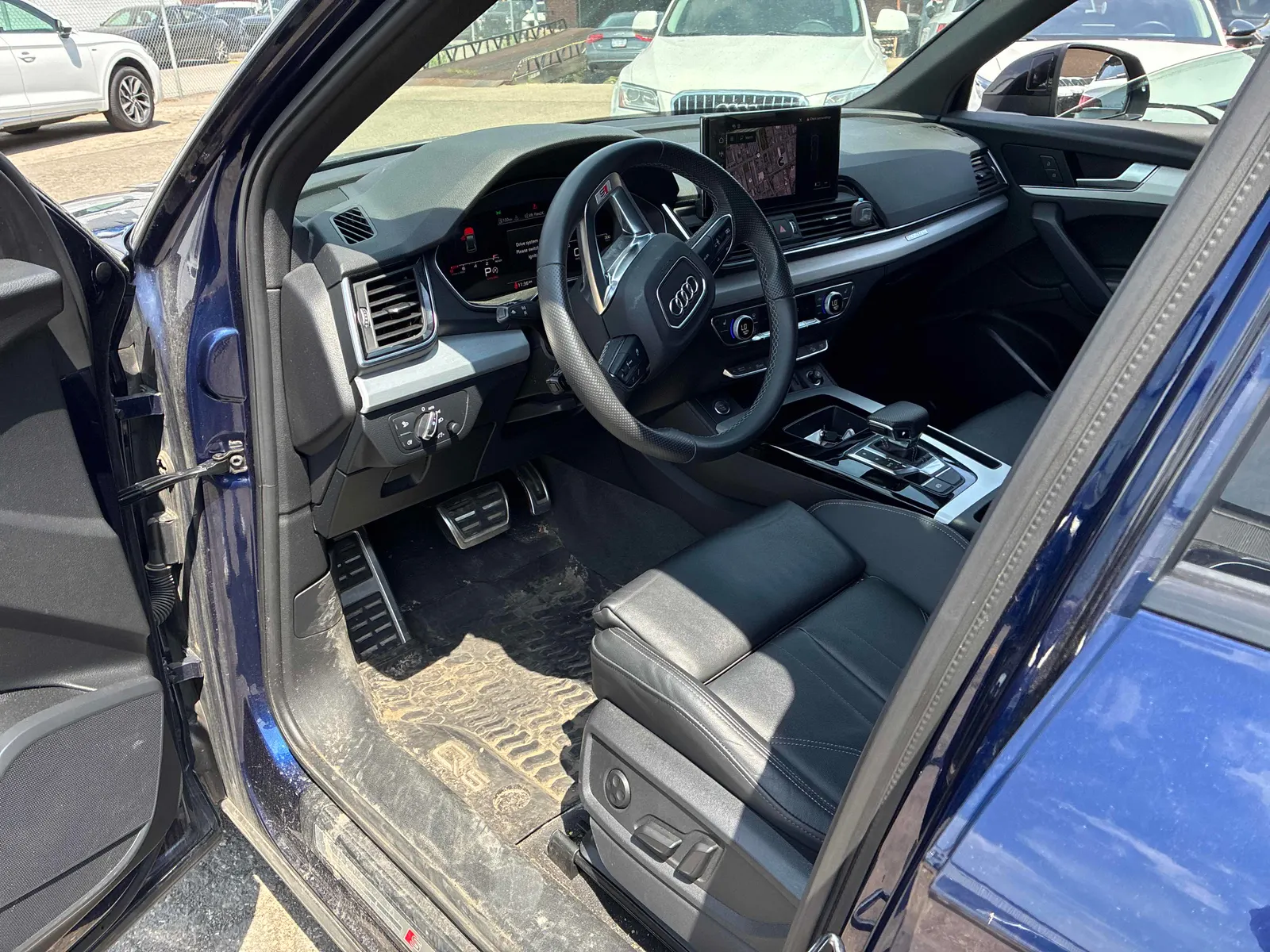 Interior driver side