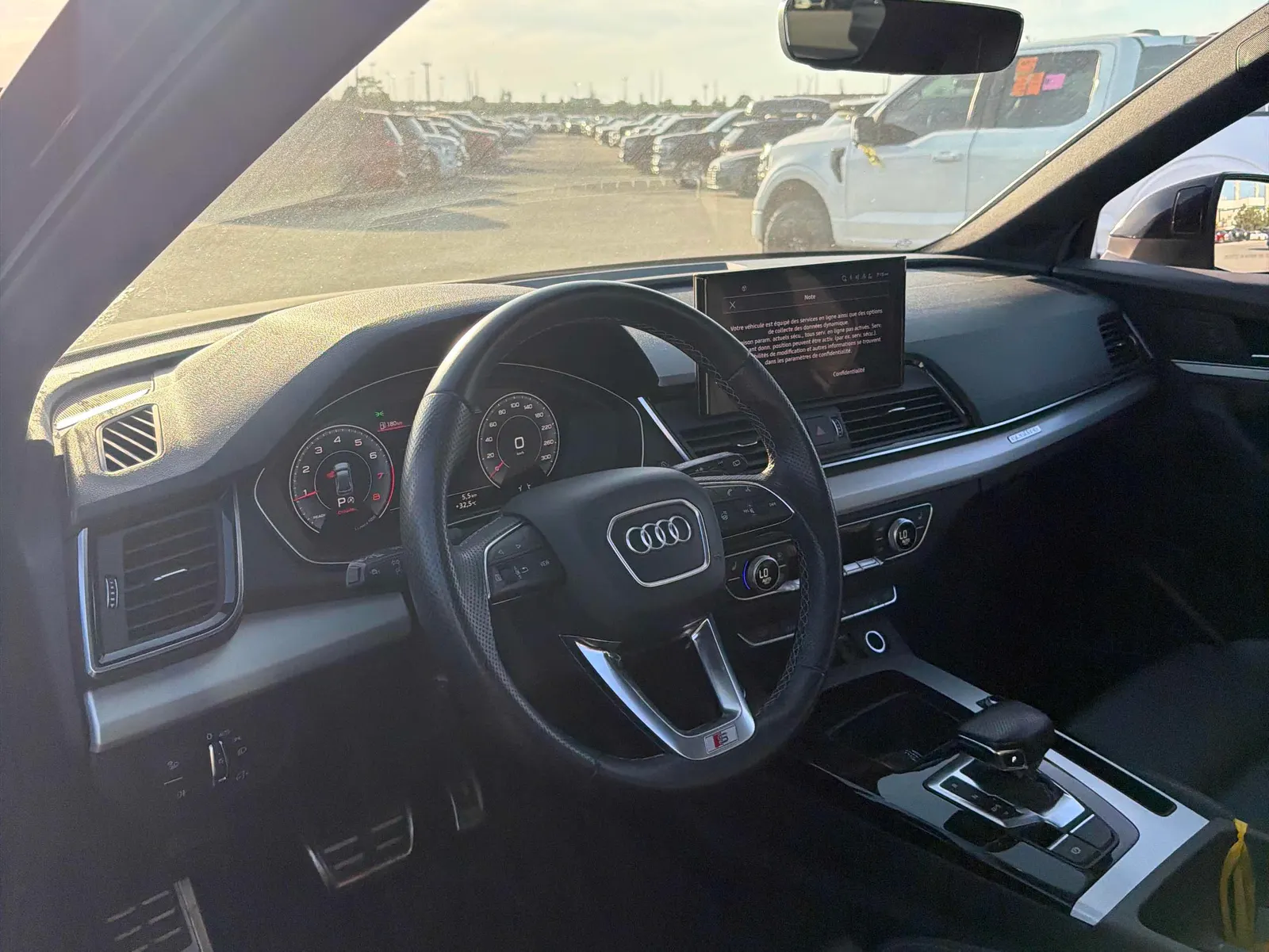 Interior driver side