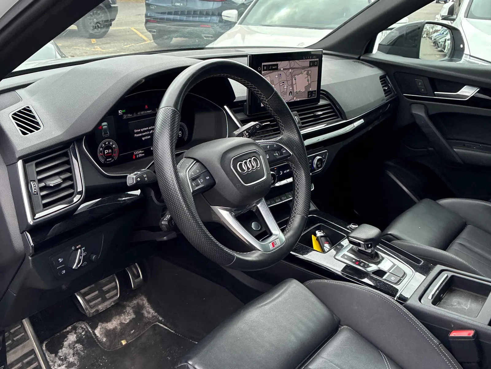 Interior driver side