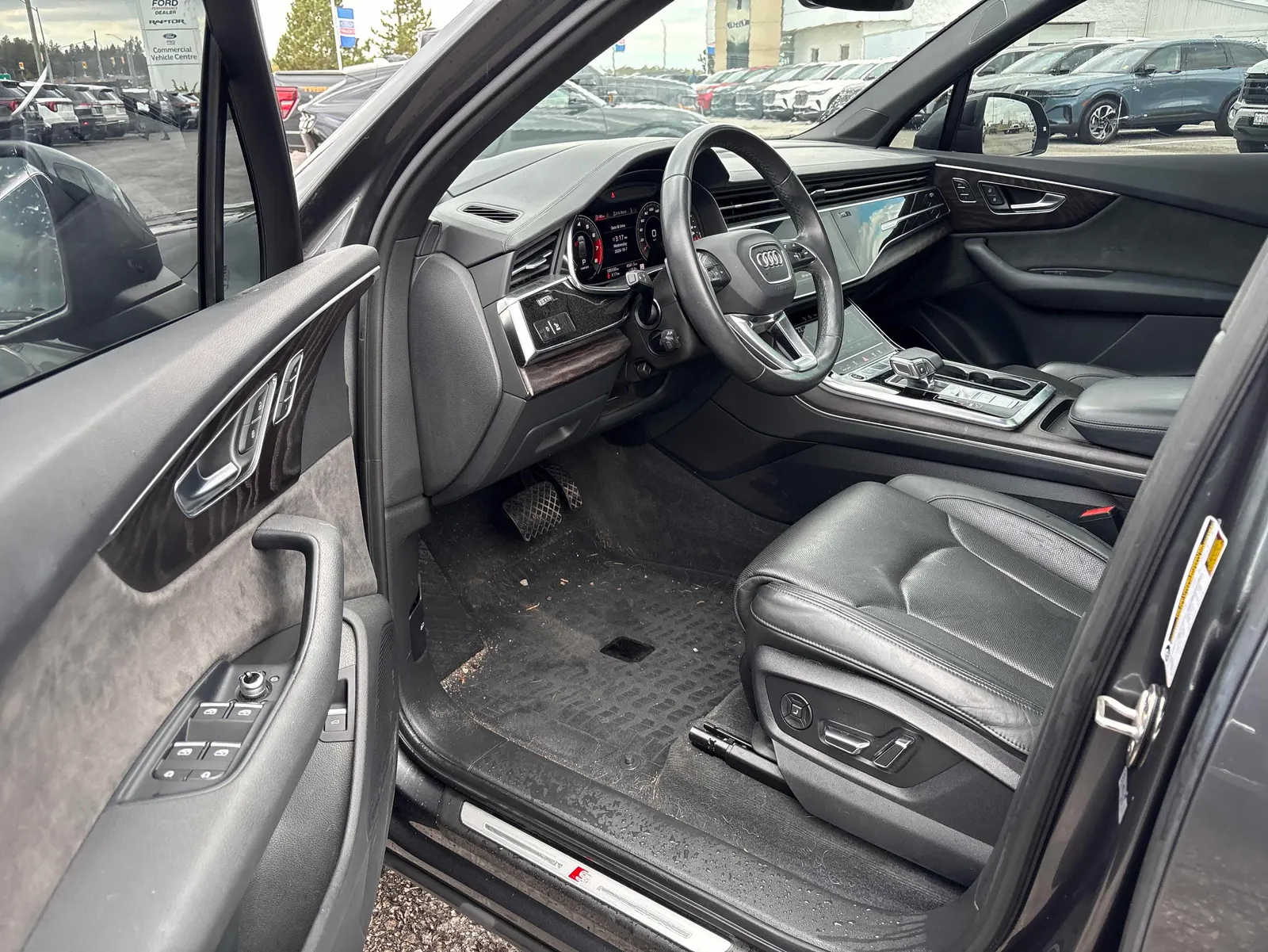 Interior driver side