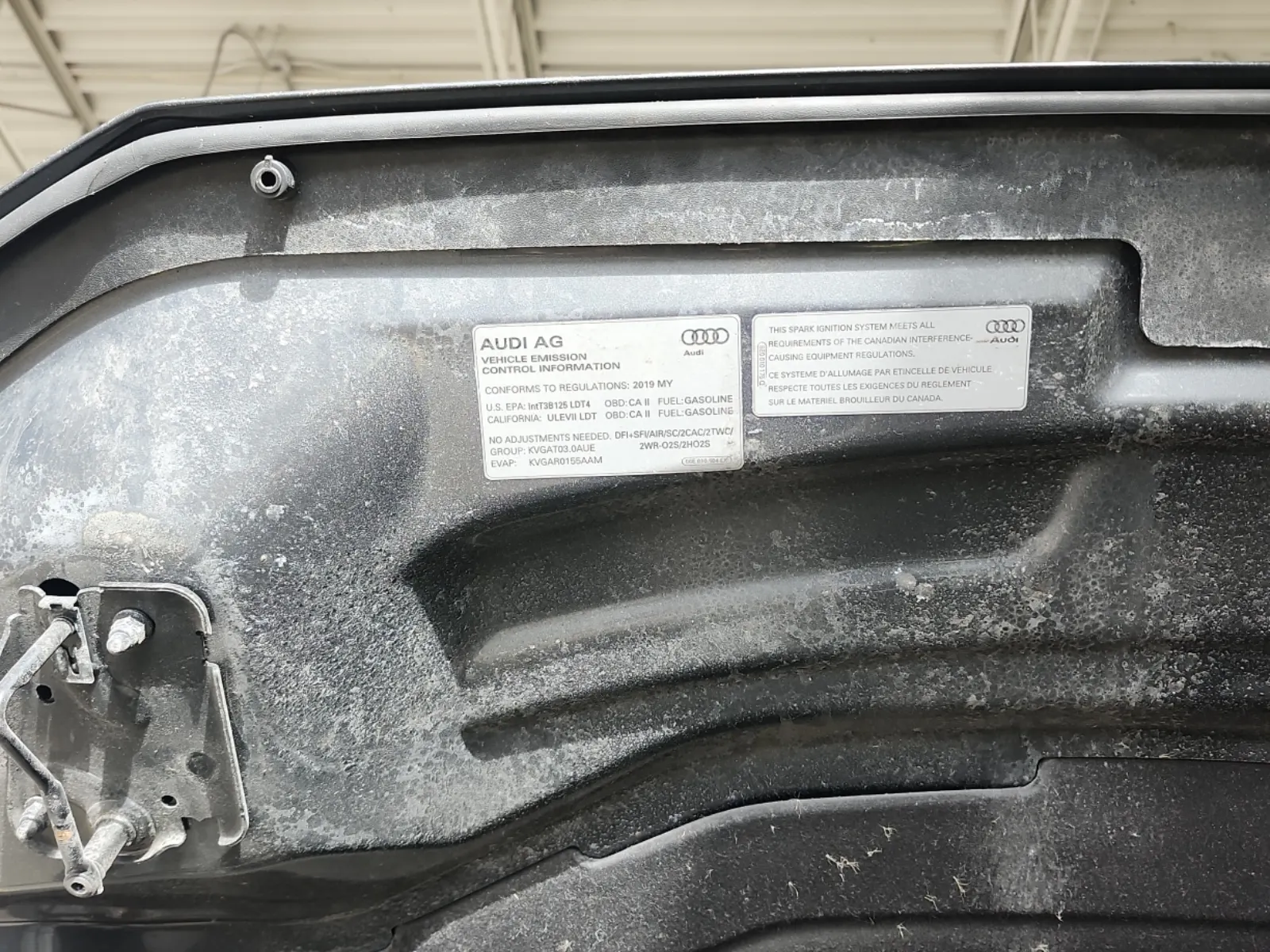 Emission Sticker Photo