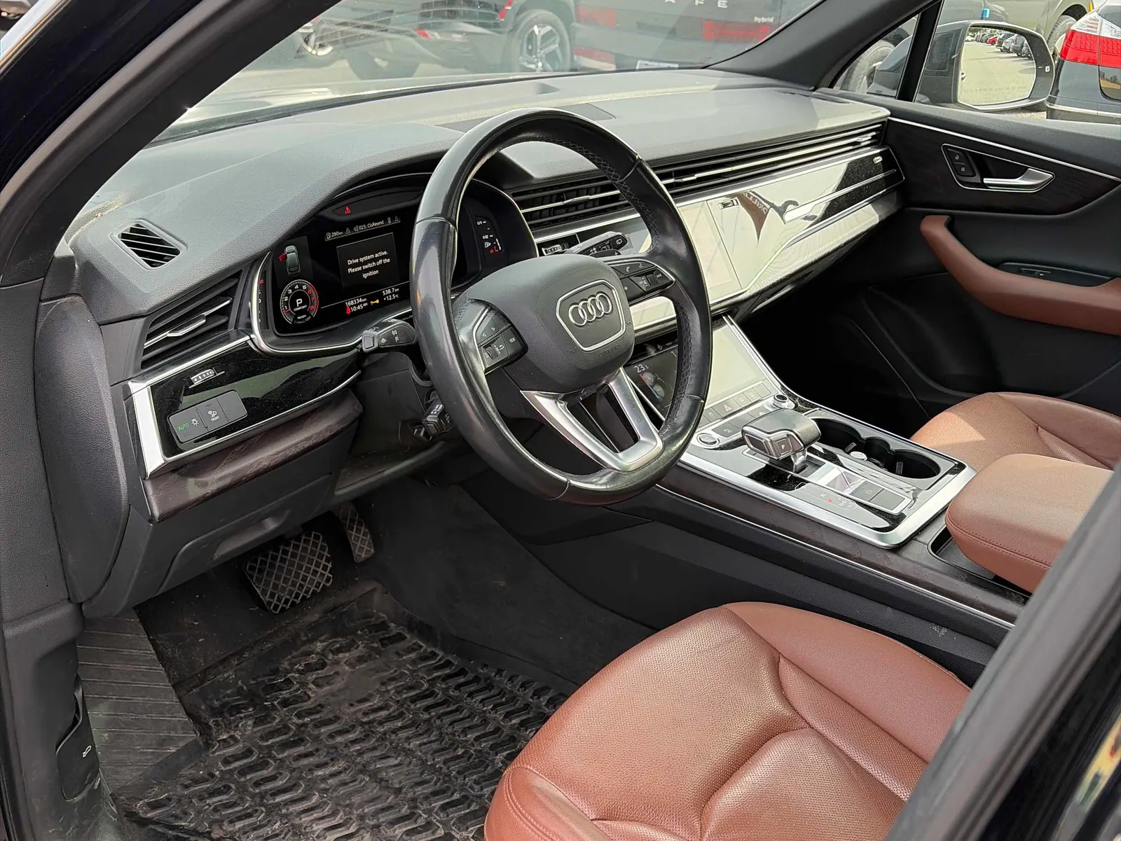 Interior driver side