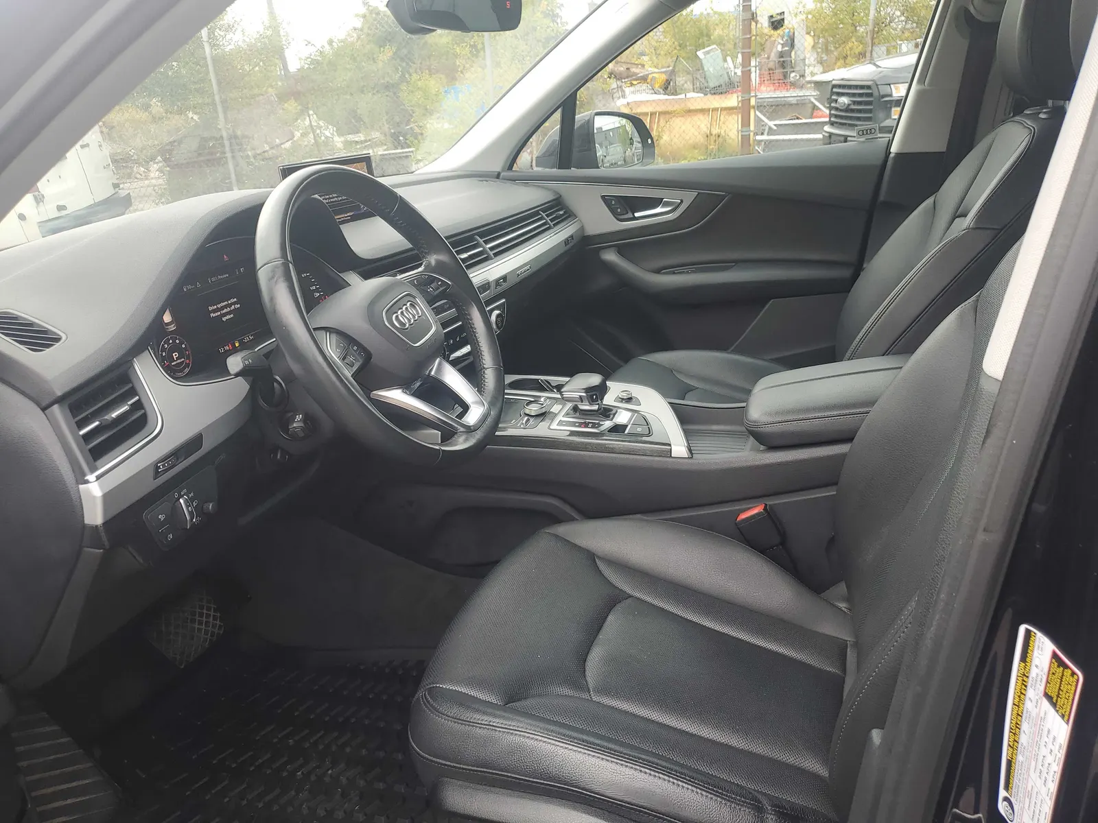 Interior driver side